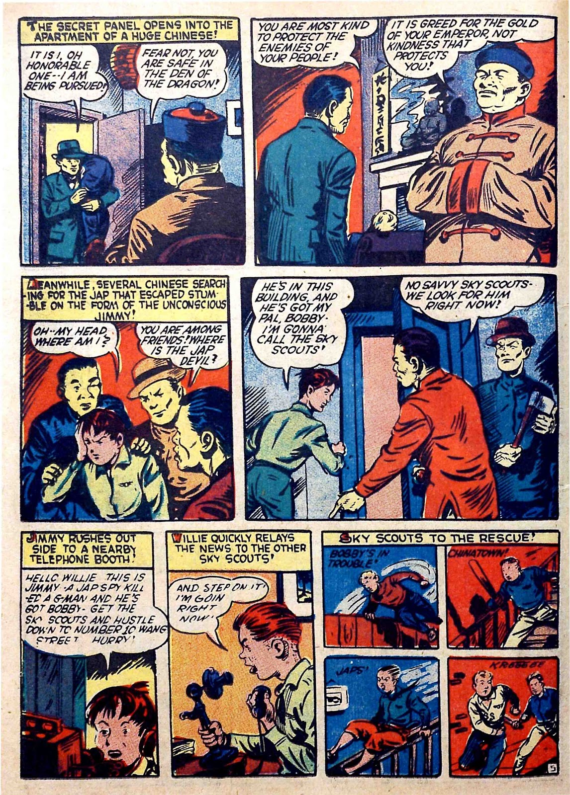 Captain Aero Comics issue 6 - Page 43