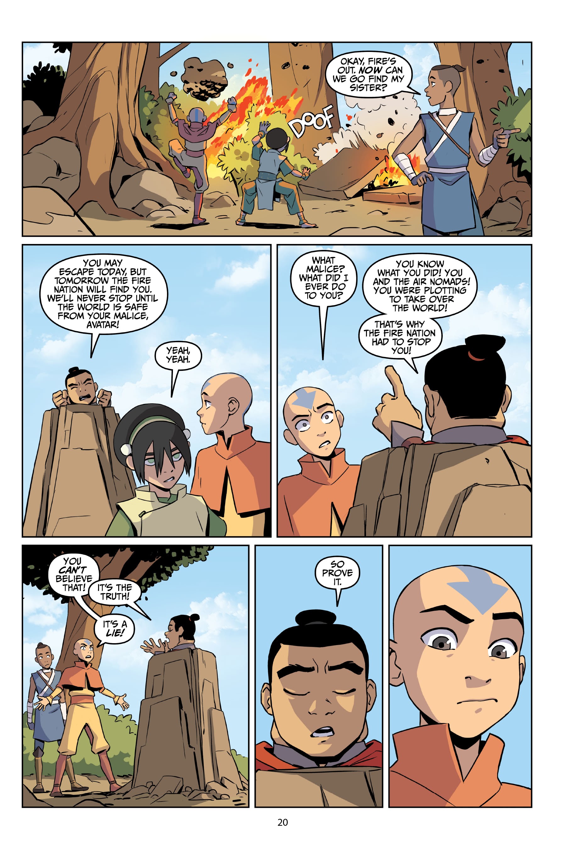 Read online Avatar: The Last Airbender—Katara and the Pirate's Silver comic -  Issue # TPB - 21