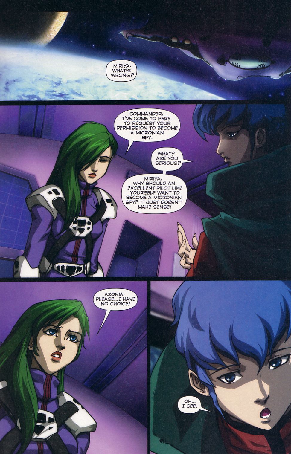 Read online Robotech: Love and War comic -  Issue #4 - 15