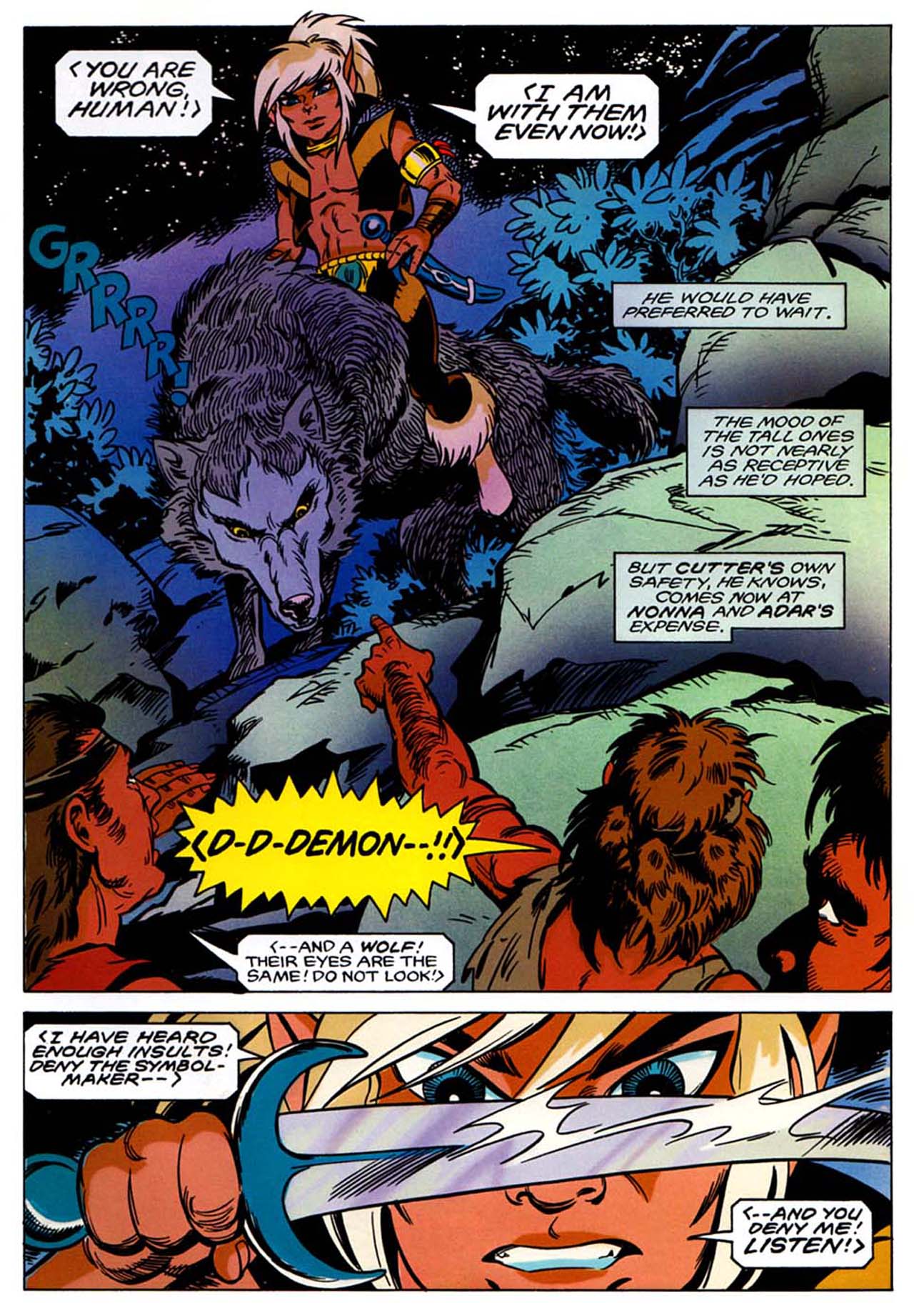 Read online ElfQuest: Siege at Blue Mountain comic -  Issue #4 - 22