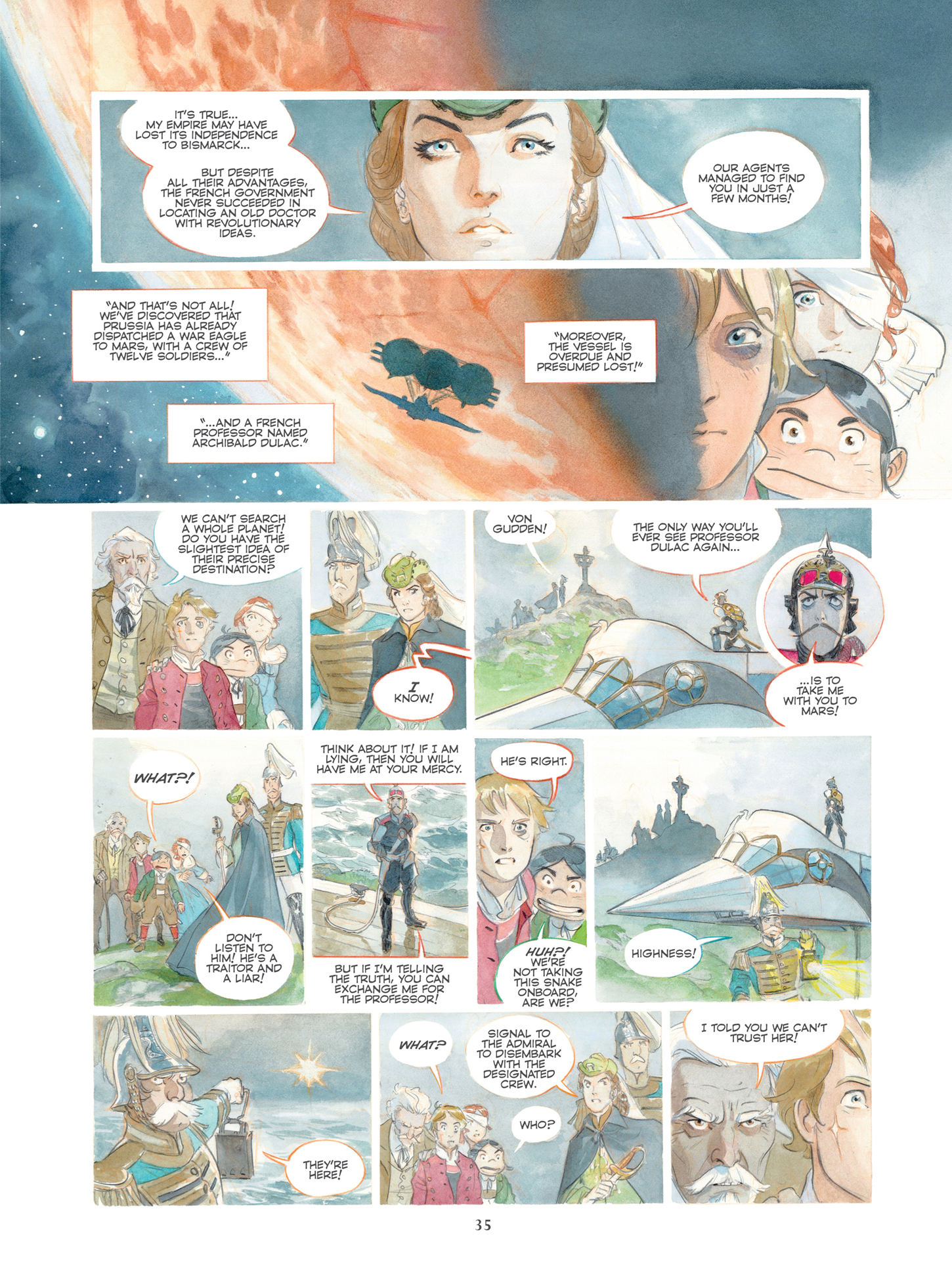 Read online Castle In the Stars: The Space Race of 1869 comic -  Issue #Castle In the Stars TPB The Knights of Mars - 38