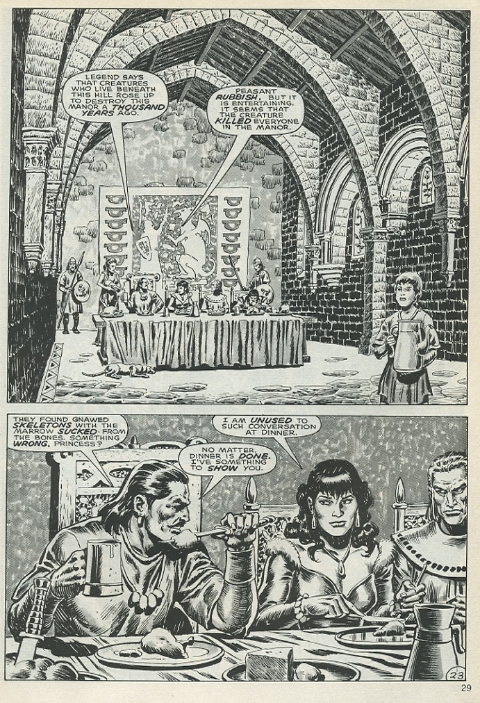 Read online The Savage Sword Of Conan comic -  Issue #134 - 29
