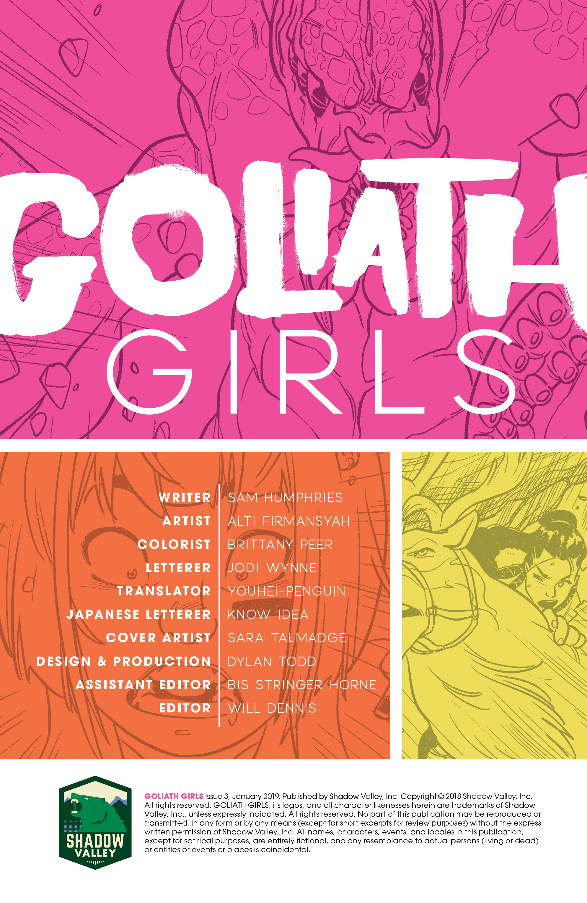 Read online Goliath Girls comic -  Issue #3 - 2
