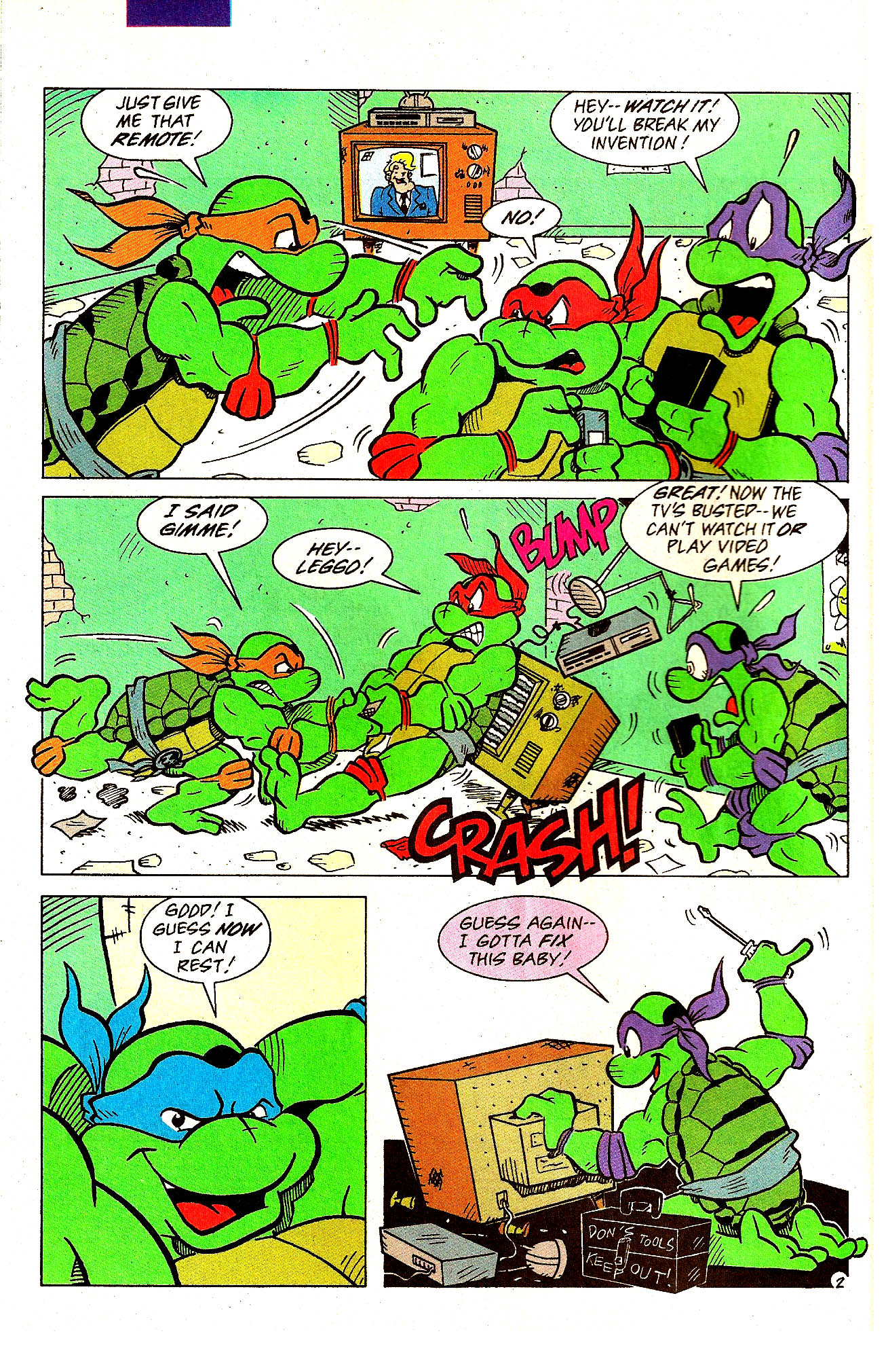Read online Teenage Mutant Ninja Turtles Adventures (1989) comic -  Issue # _Special 9 - 3