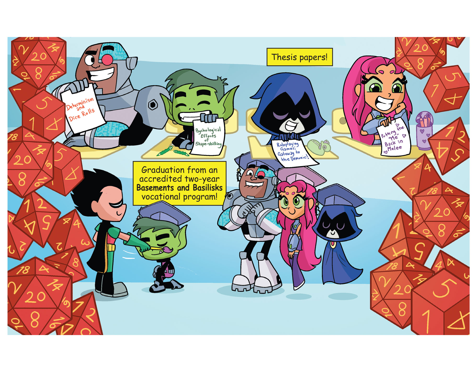 Read online Teen Titans Go! Roll With It! comic -  Issue #2 - 7
