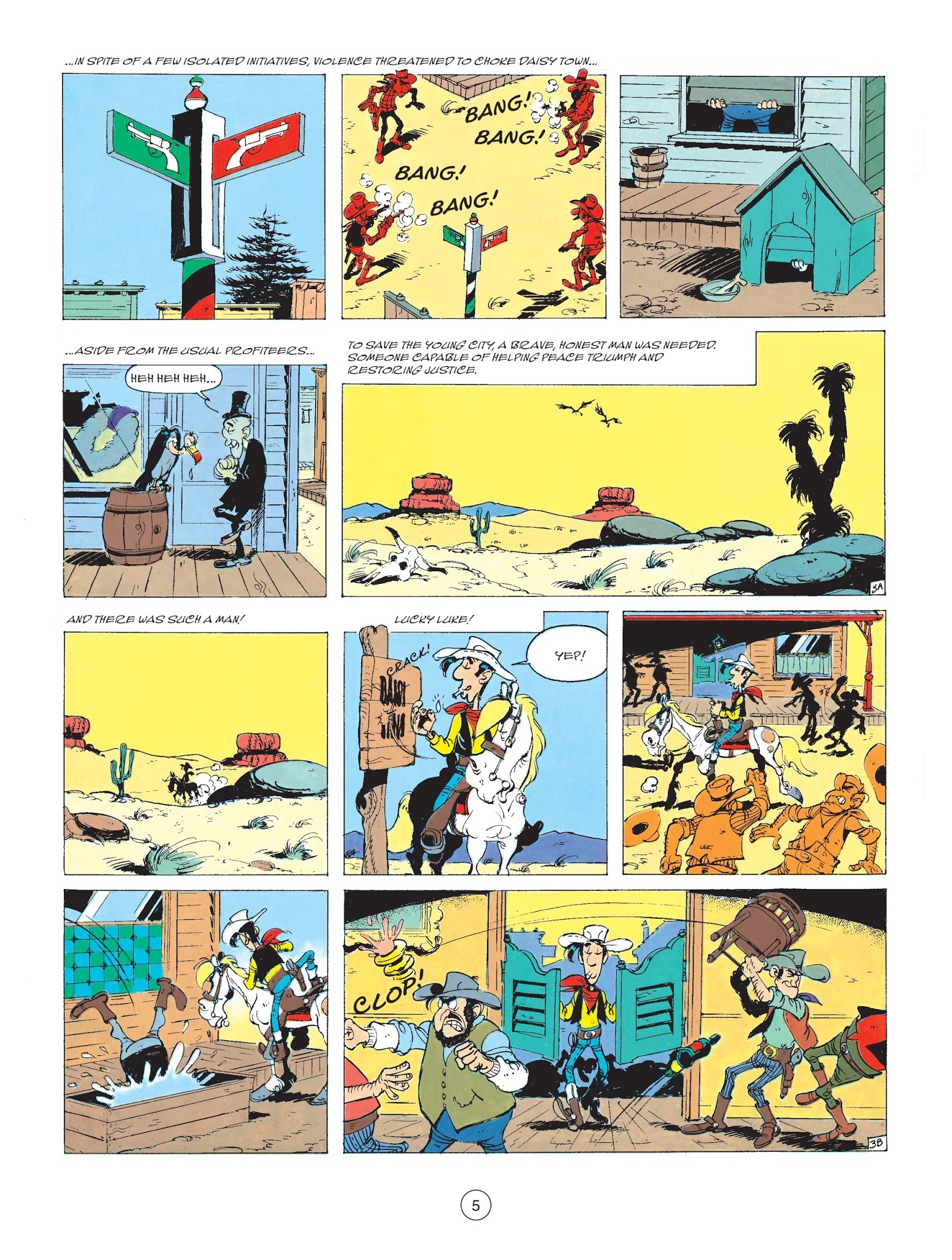 Read online A Lucky Luke Adventure comic -  Issue #61 - 6