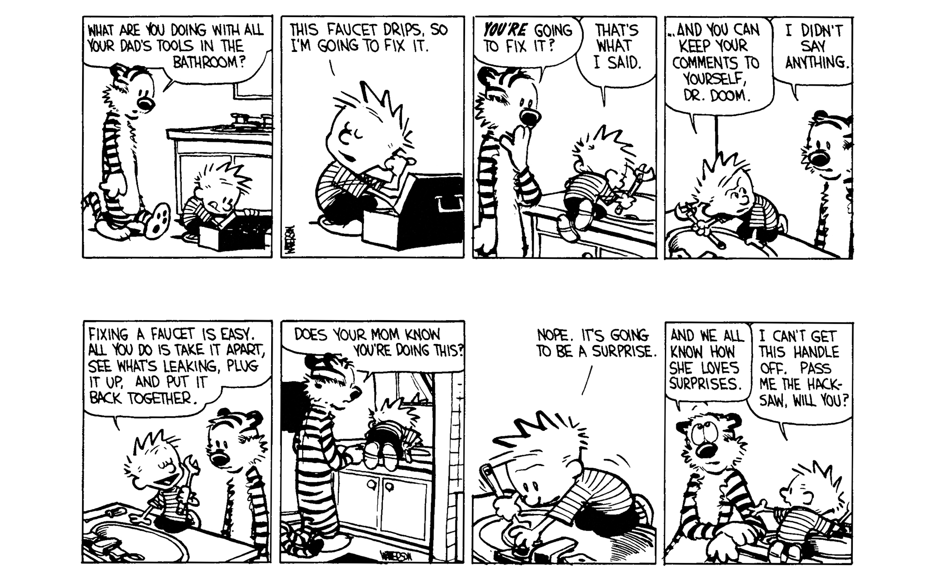 Read online Calvin and Hobbes comic -  Issue #4 - 101