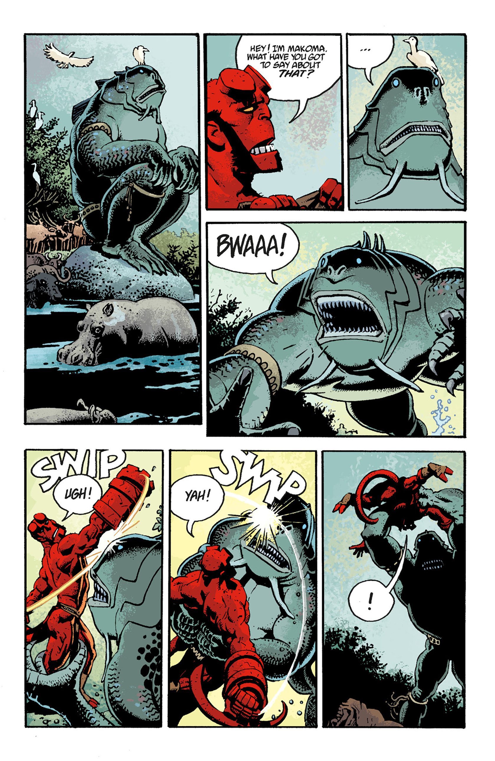 Read online Hellboy: The Troll Witch and Others comic -  Issue # TPB - 99
