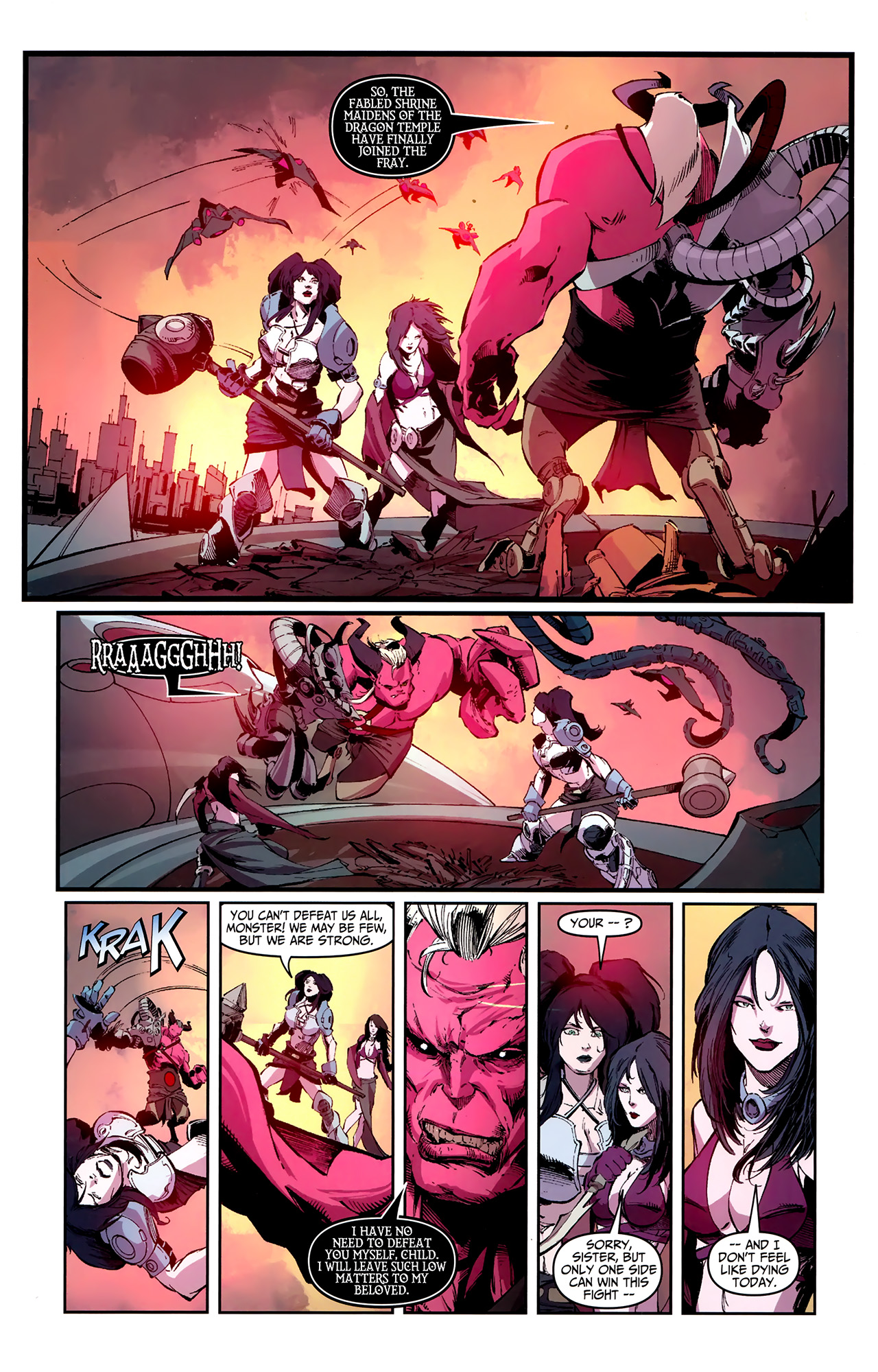 Read online Blood Red Dragon comic -  Issue #2 - 18