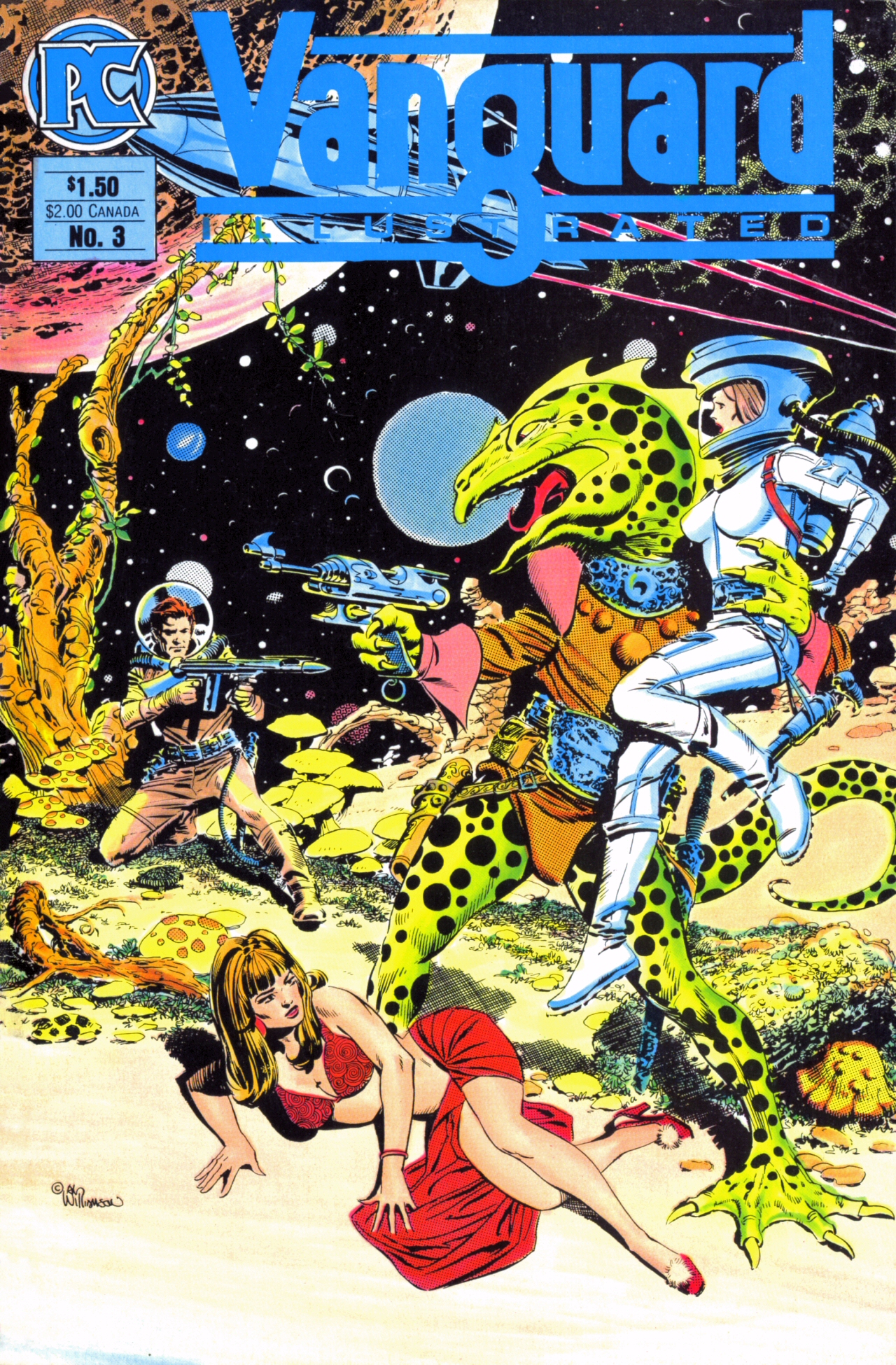 Read online Vanguard Illustrated comic -  Issue #3 - 1