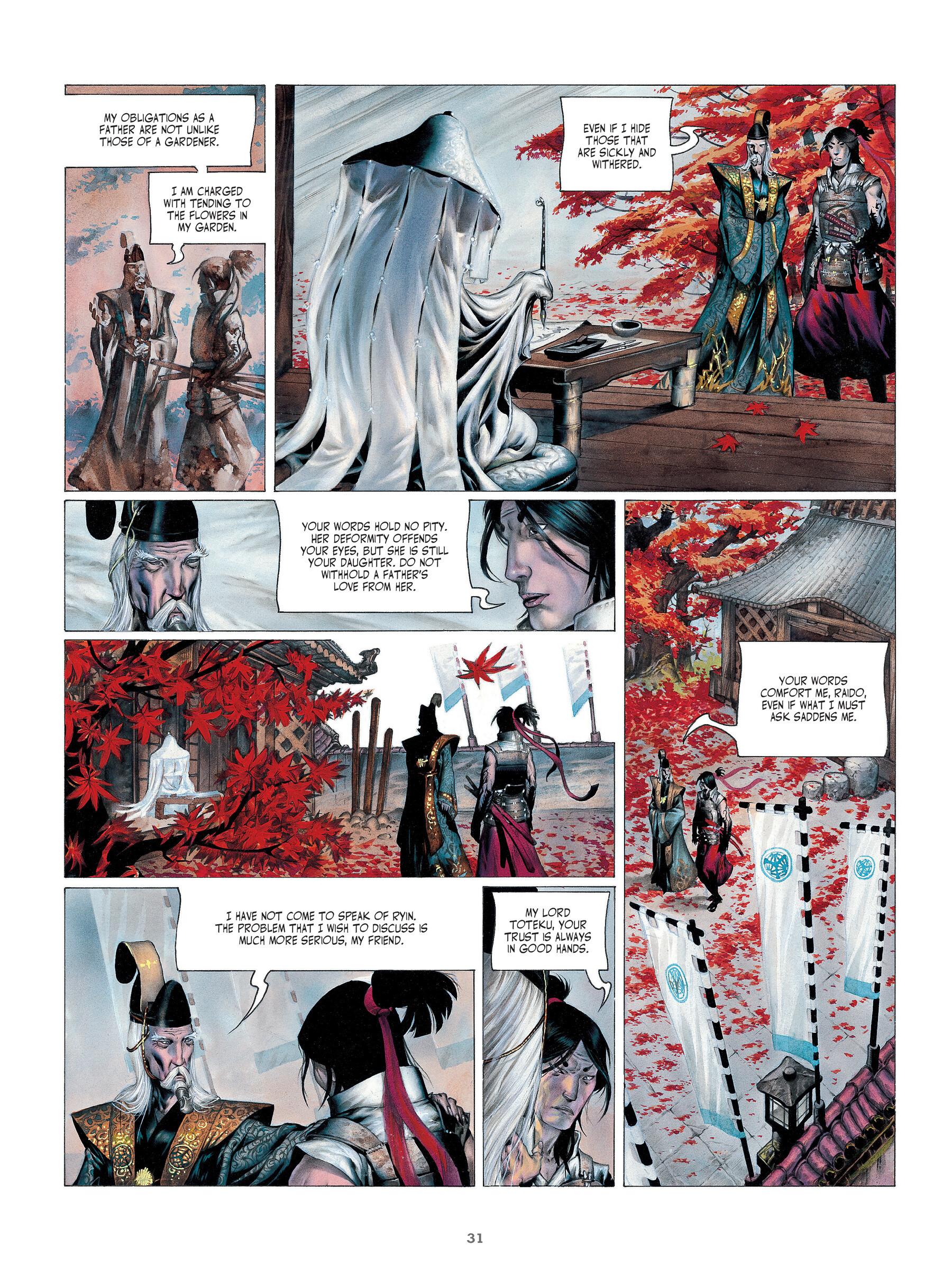 Read online Legends of the Pierced Veil: The Scarlet Blades comic -  Issue # TPB (Part 1) - 31