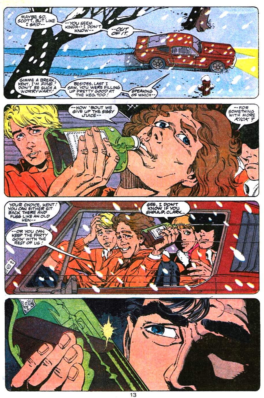 Read online Adventures of Superman (1987) comic -  Issue #474 - 14