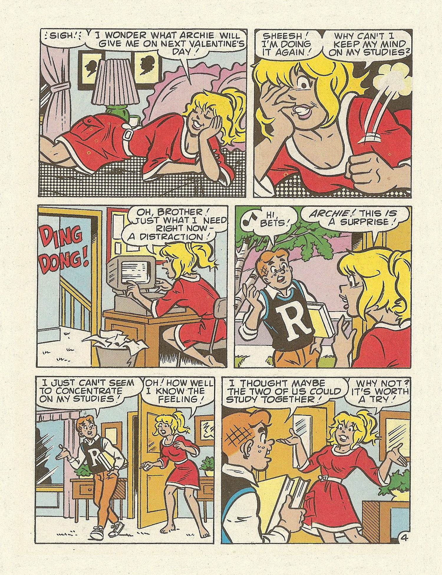 Read online Betty and Veronica Digest Magazine comic -  Issue #72 - 32