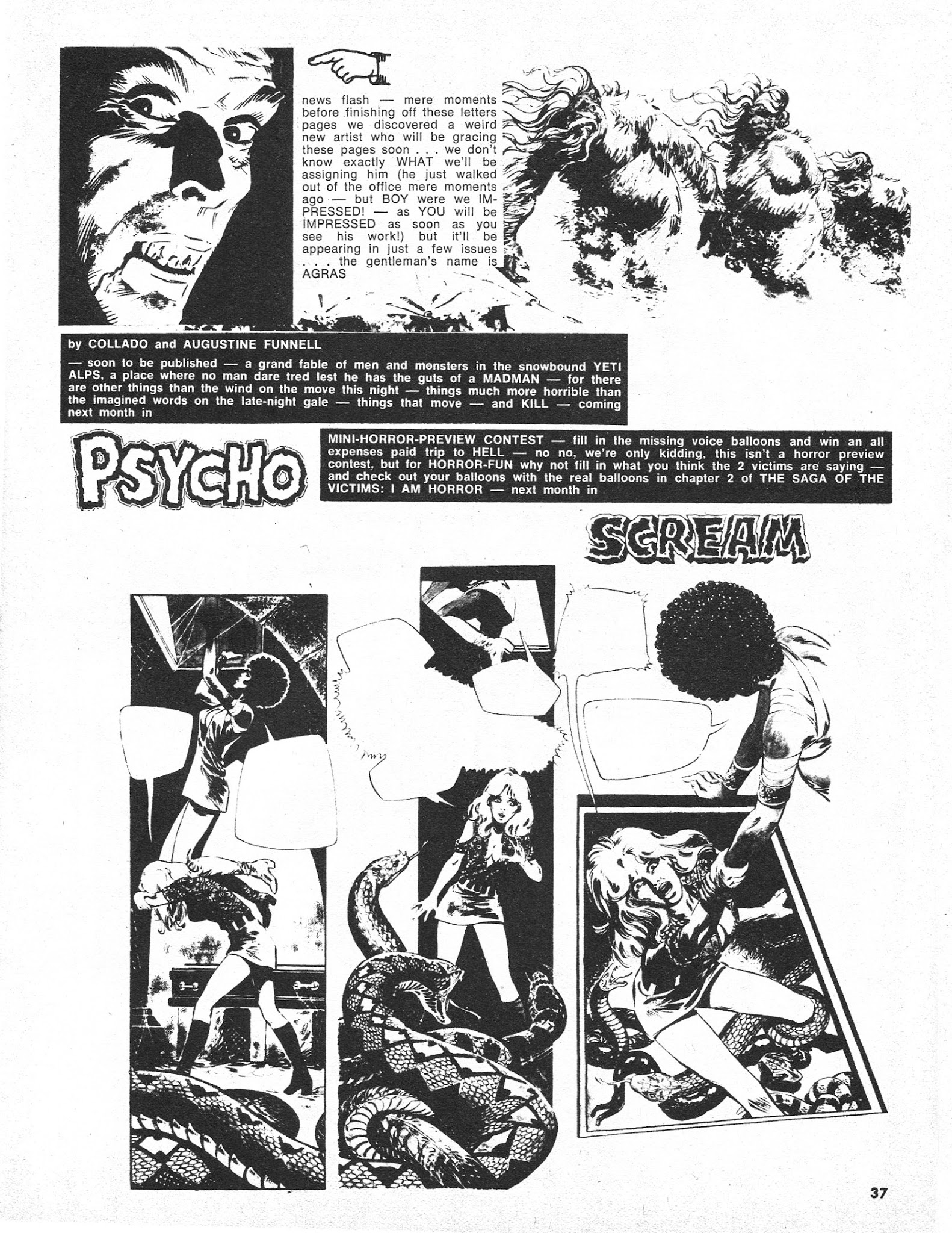 Read online Psycho comic -  Issue #19 - 37