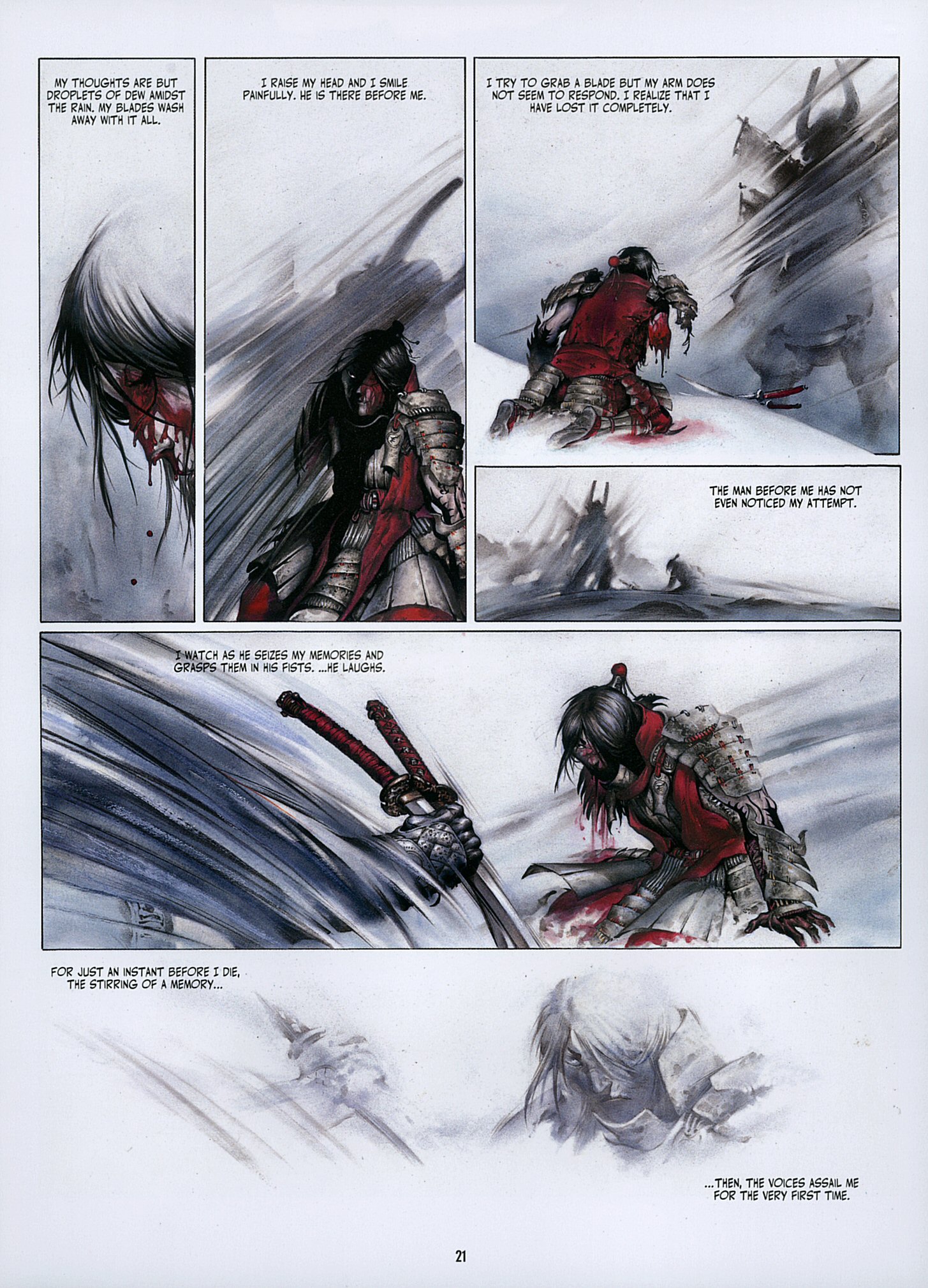 Read online Legend of the Scarlet Blades comic -  Issue # TPB - 22