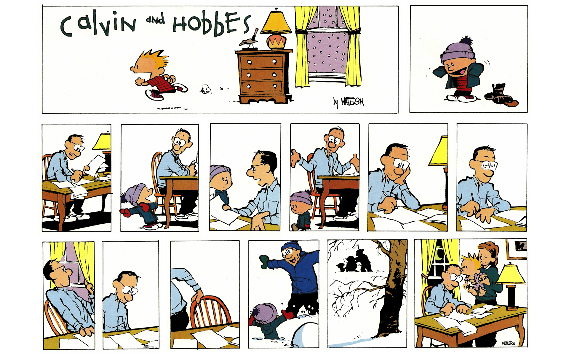 Read online Calvin and Hobbes comic -  Issue #6 - 85