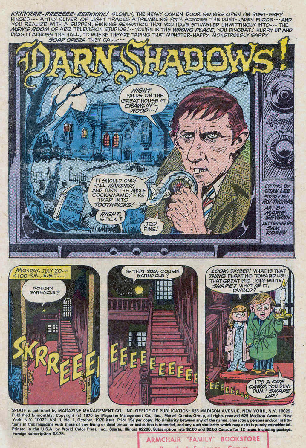 Read online Spoof comic -  Issue #1 - 2