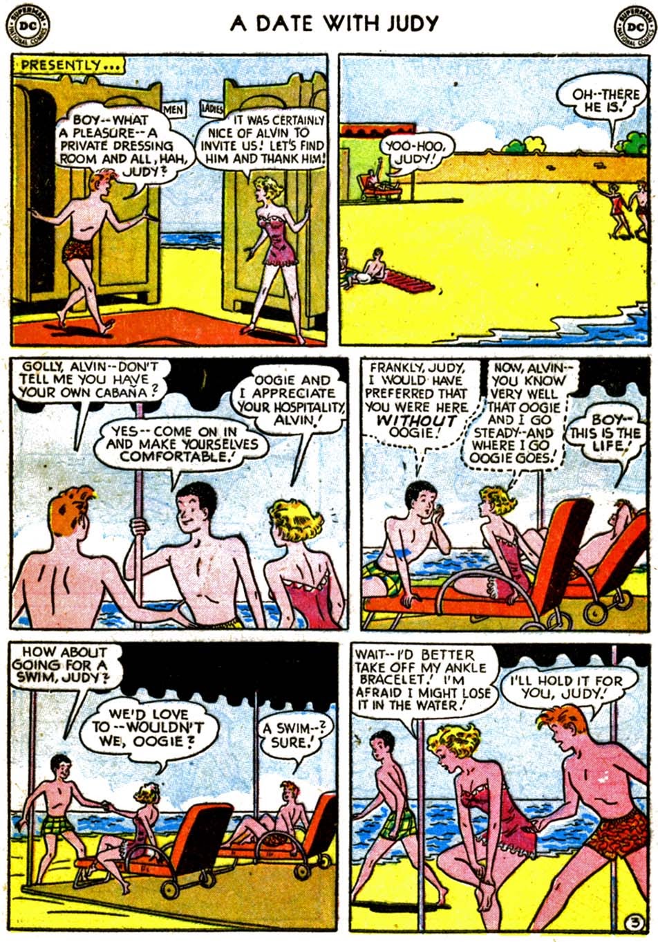 Read online A Date with Judy comic -  Issue #25 - 41