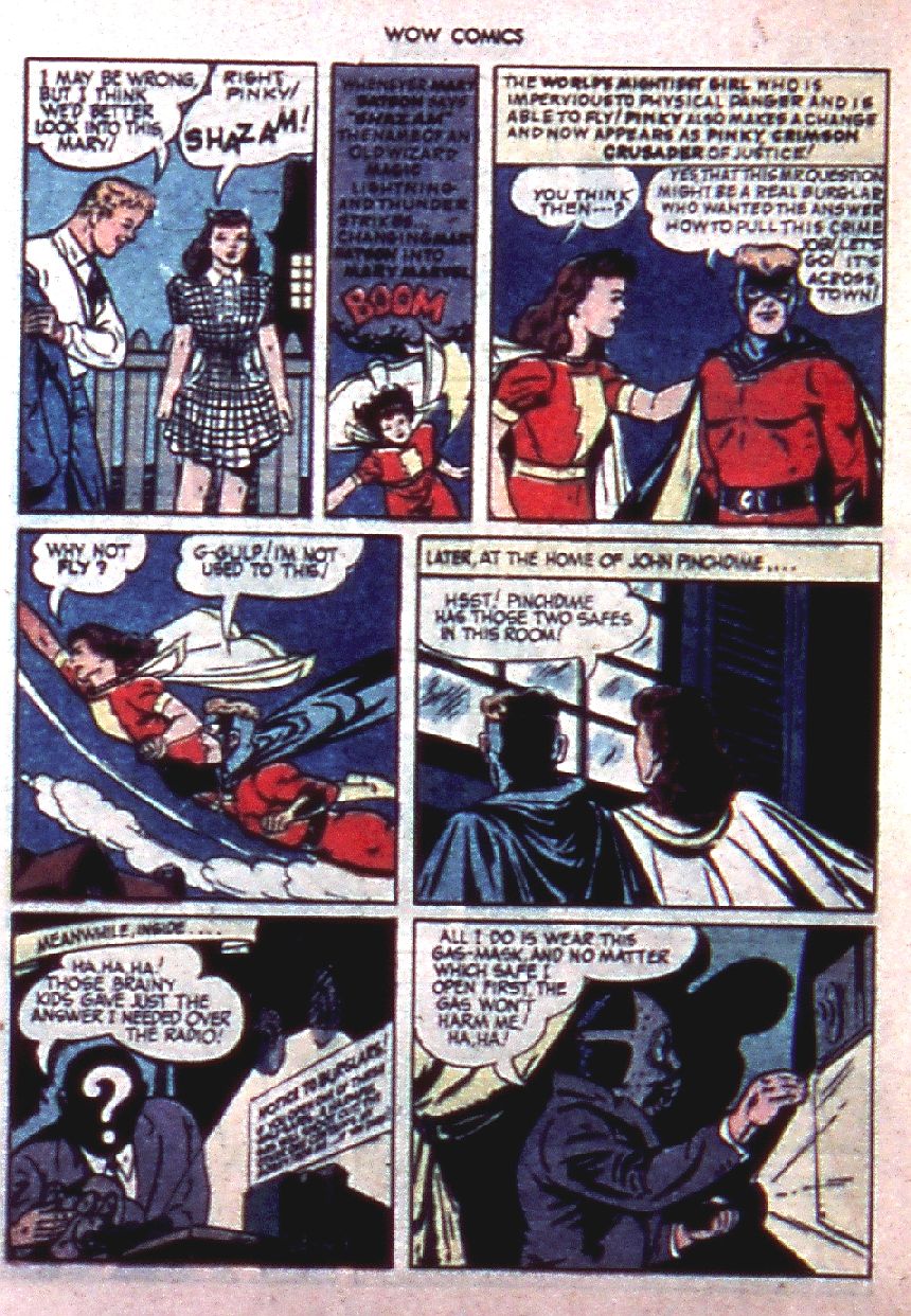 Read online Wow Comics comic -  Issue #28 - 6