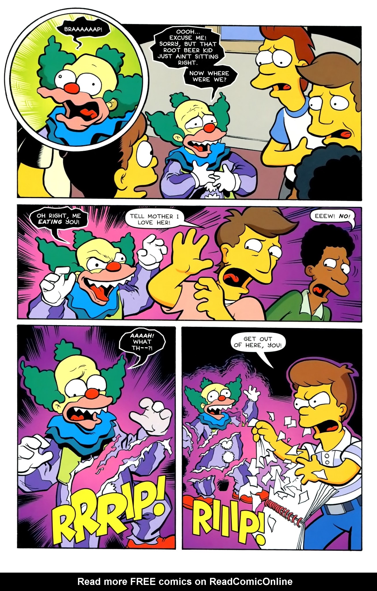 Read online Treehouse of Horror comic -  Issue #23 - 8