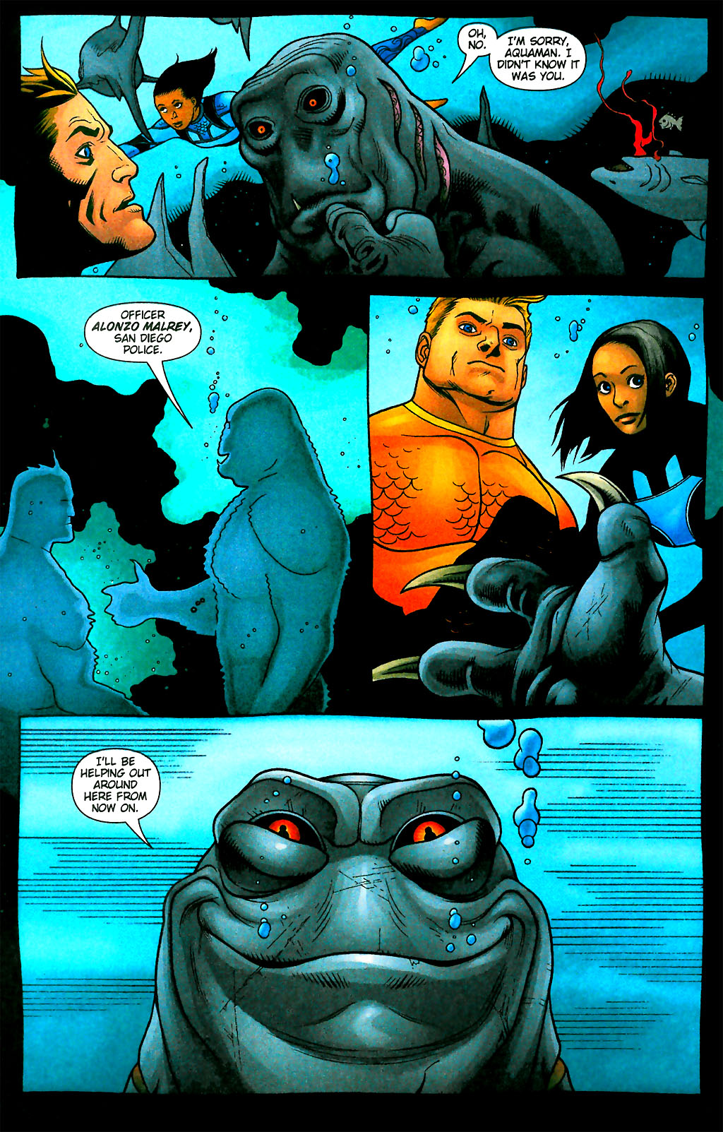 Read online Aquaman (2003) comic -  Issue #28 - 16