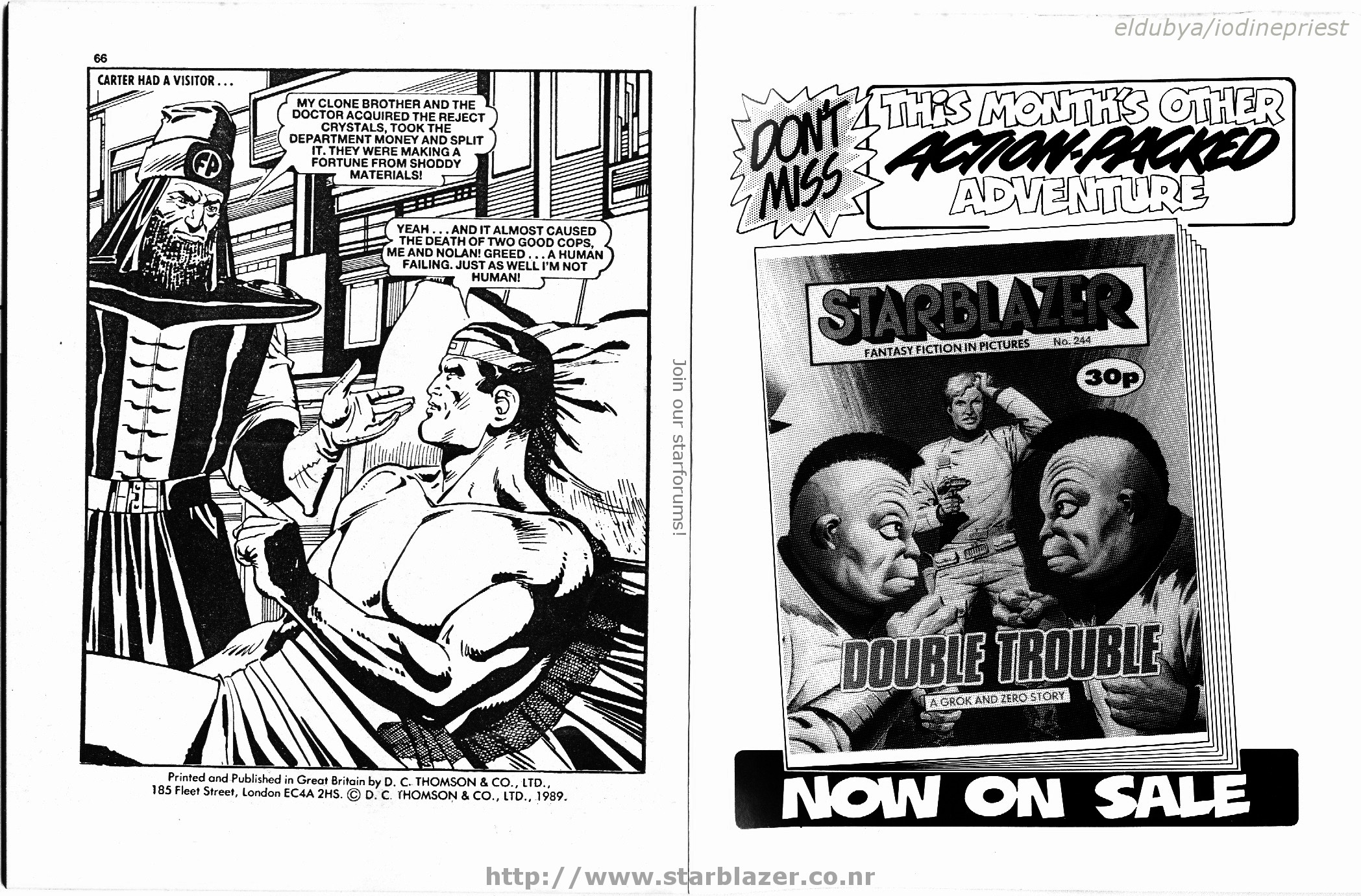Read online Starblazer comic -  Issue #245 - 35