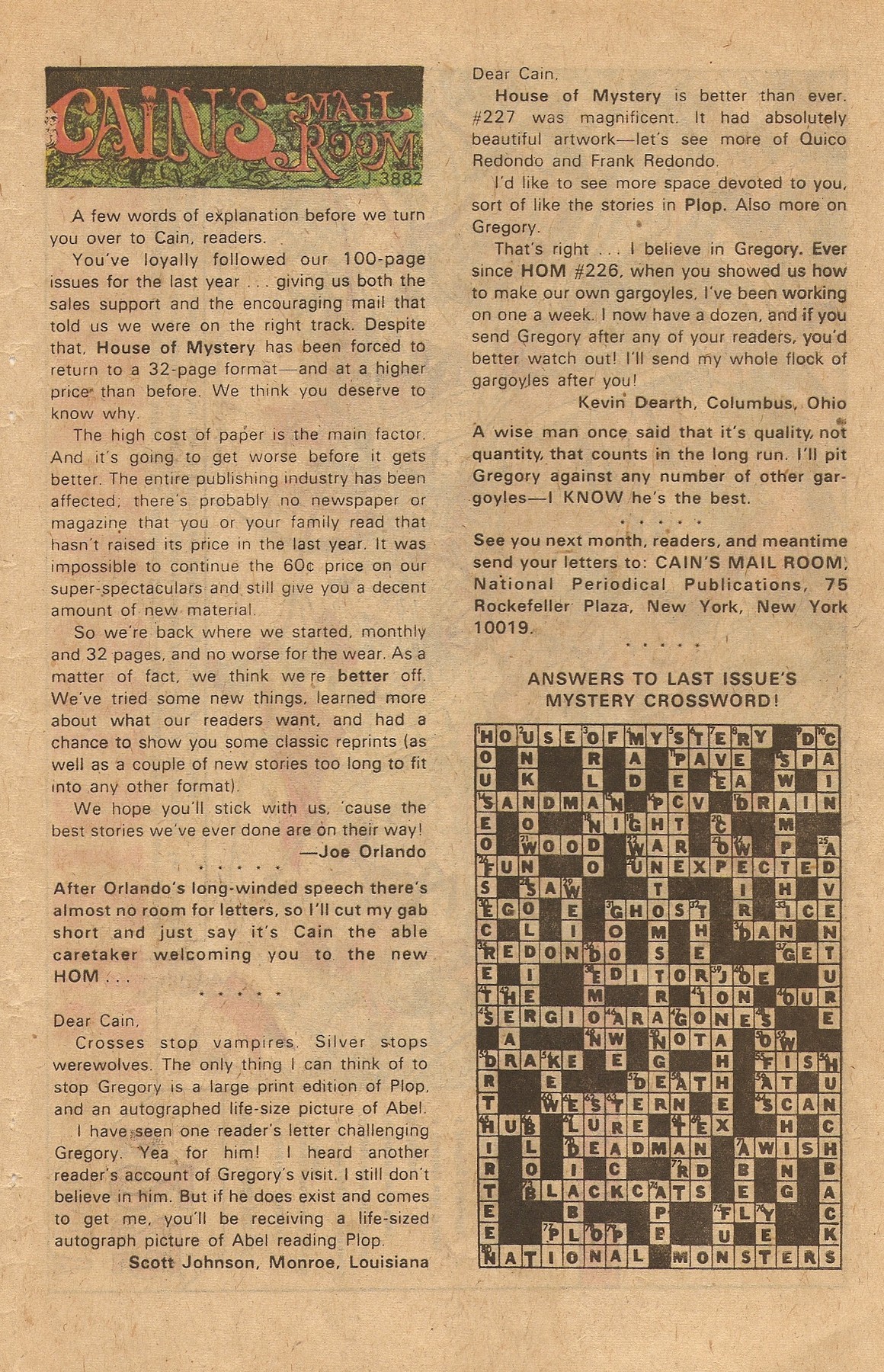 Read online House of Mystery (1951) comic -  Issue #230 - 34