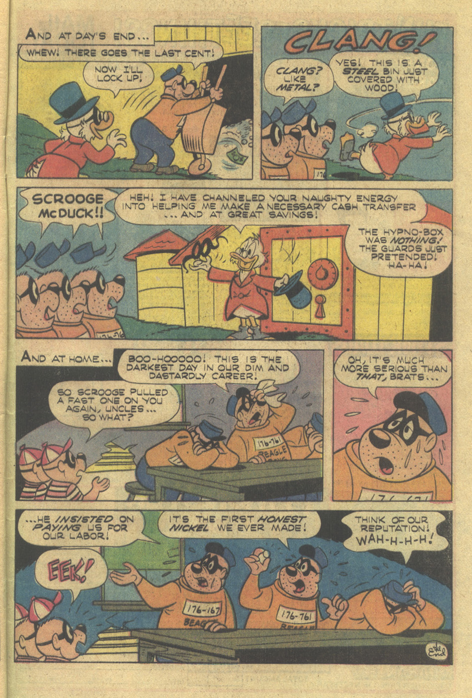 Read online Walt Disney THE BEAGLE BOYS comic -  Issue #27 - 33