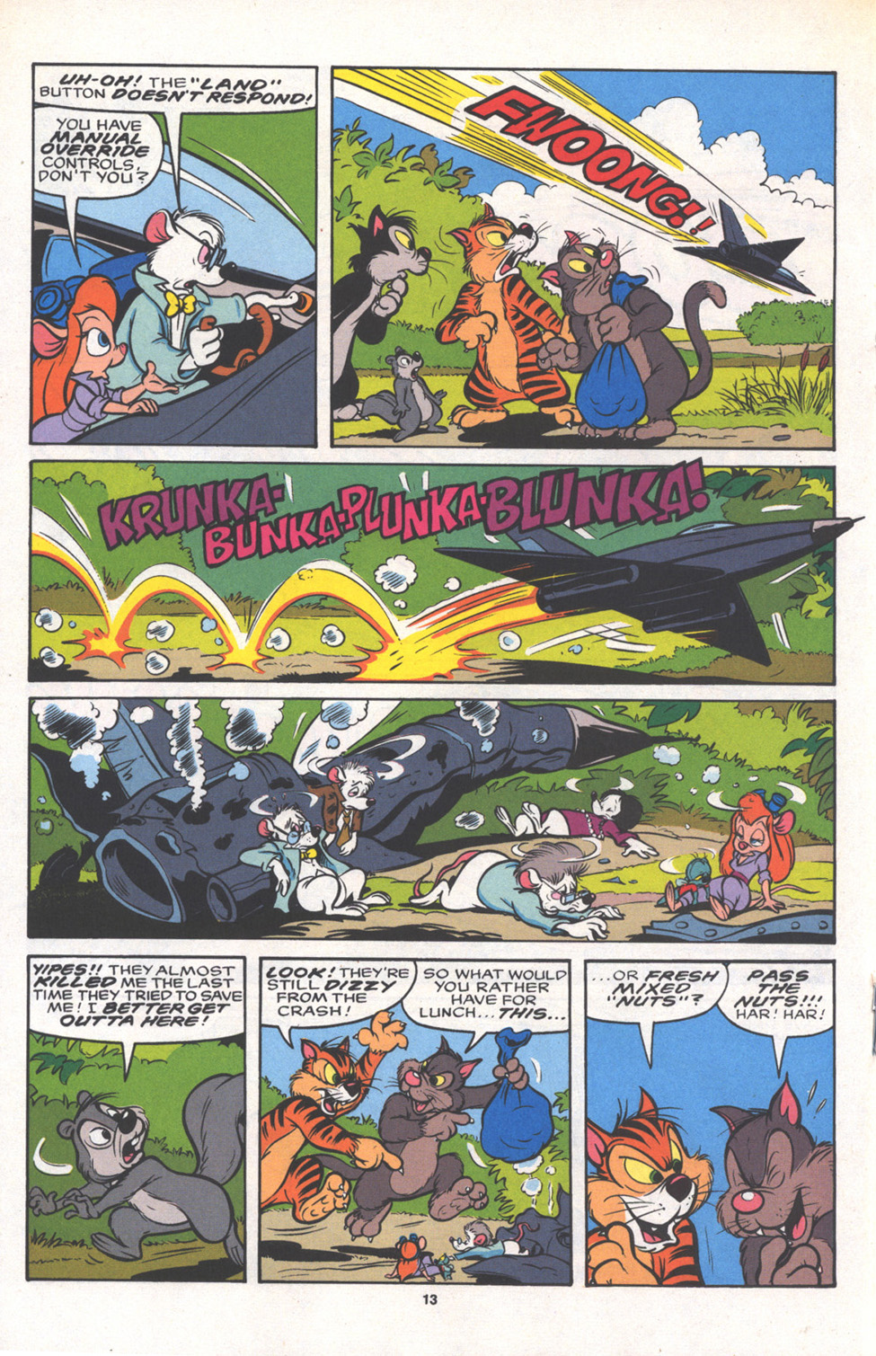 Read online Disney's Chip 'N Dale Rescue Rangers comic -  Issue #16 - 18