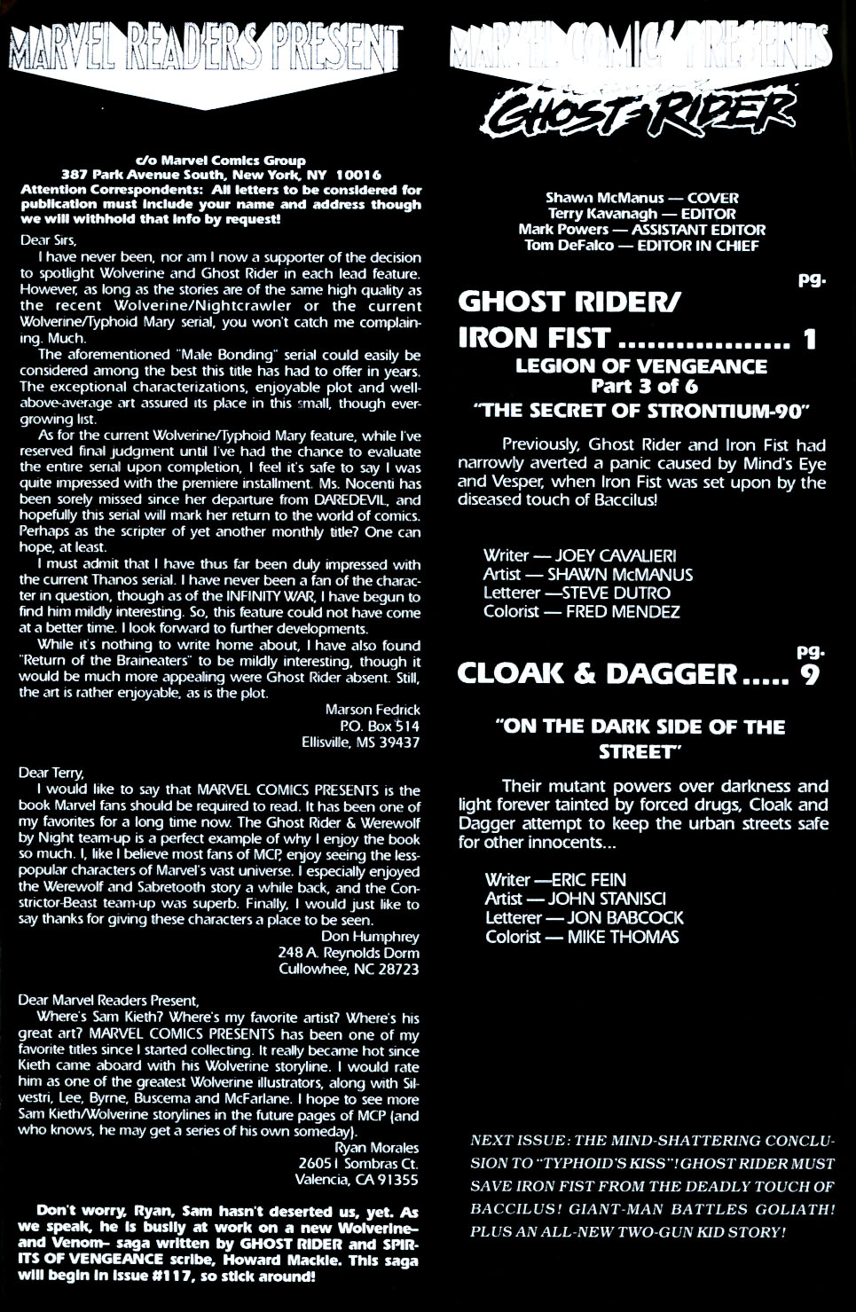 Read online Marvel Comics Presents (1988) comic -  Issue #115 - 20