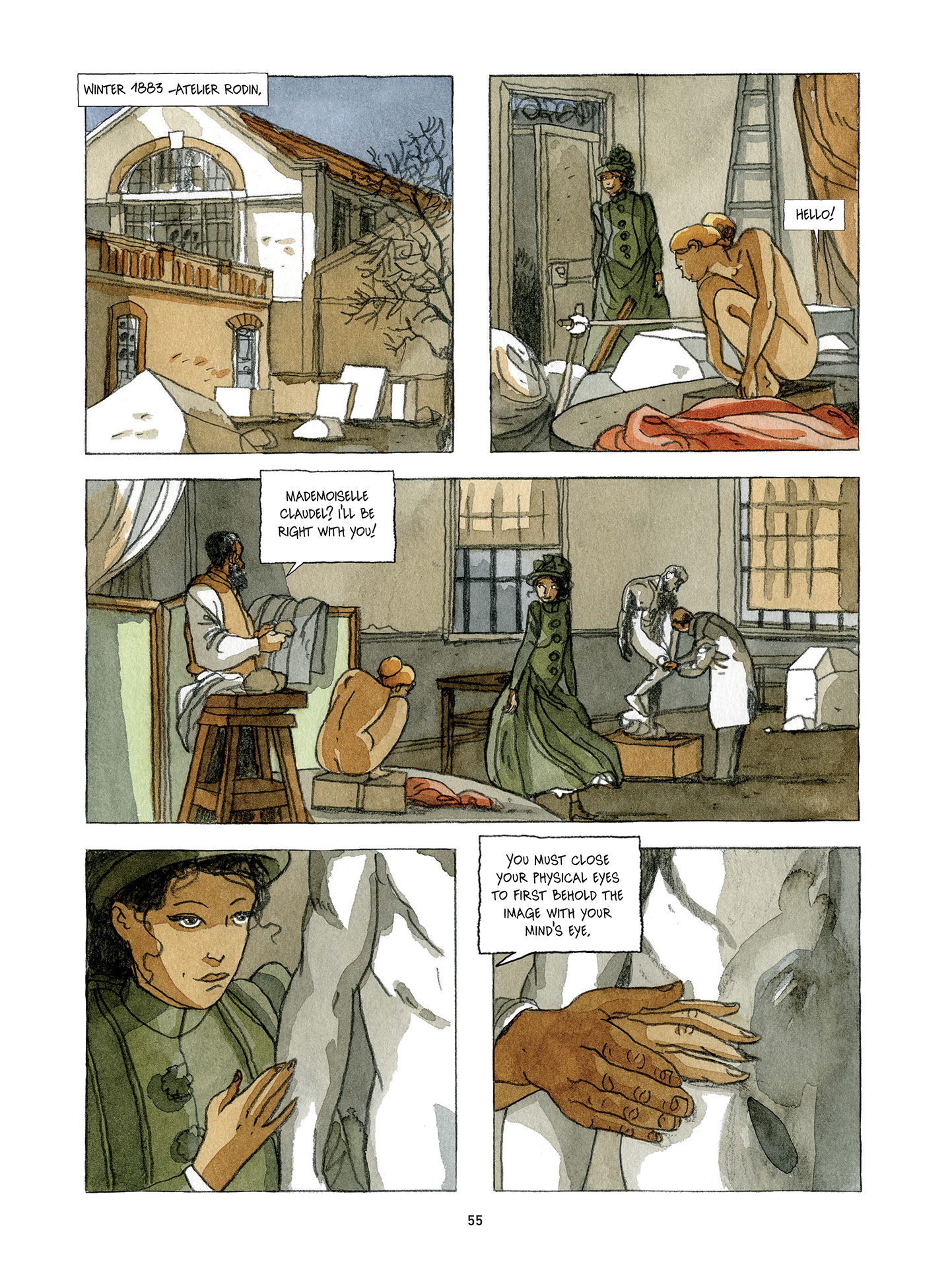 Read online Rodin: Fugit Amor, An Intimate Portrait comic -  Issue # TPB - 56