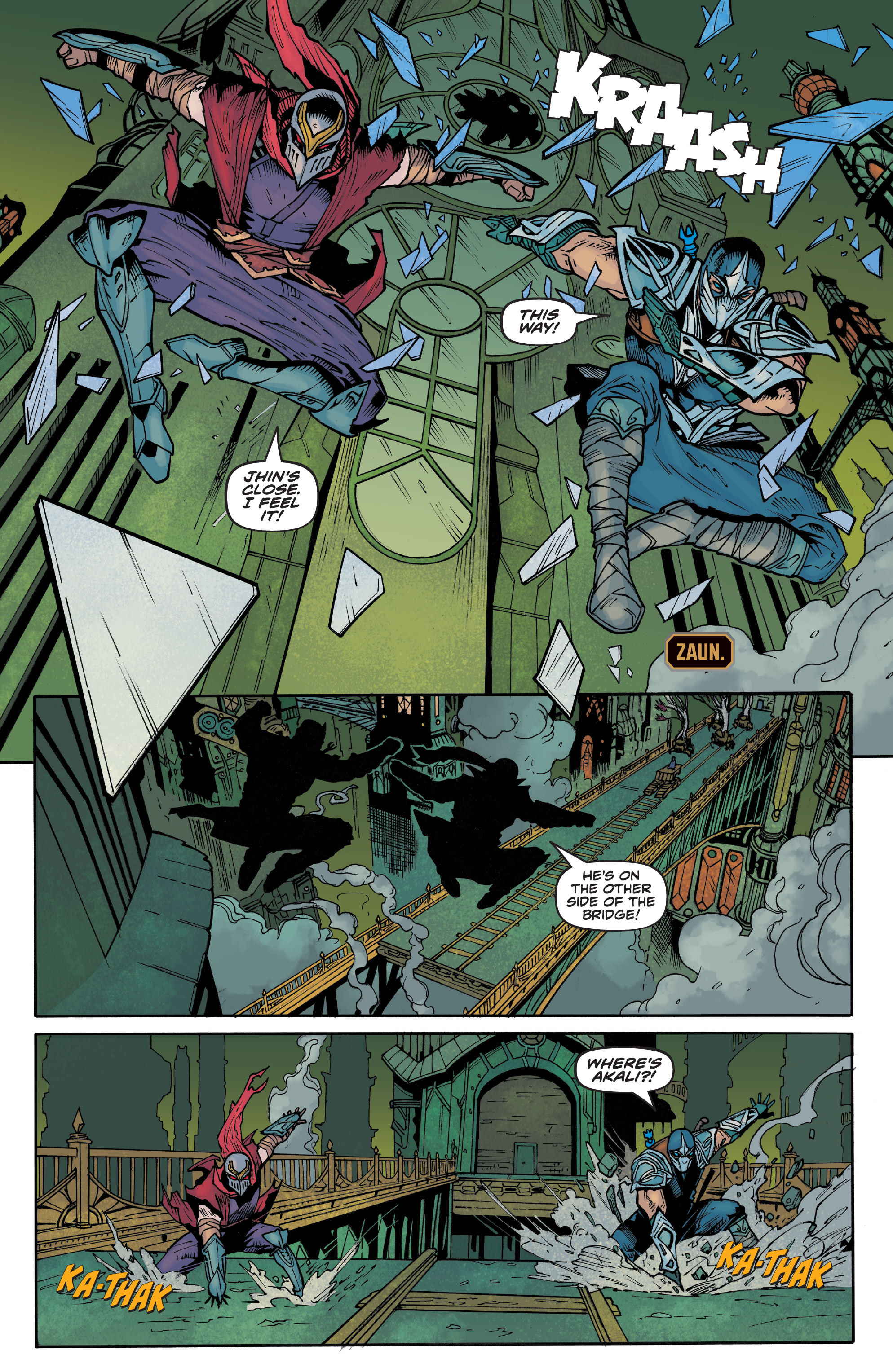 Read online League of Legends: Zed comic -  Issue #6 - 4