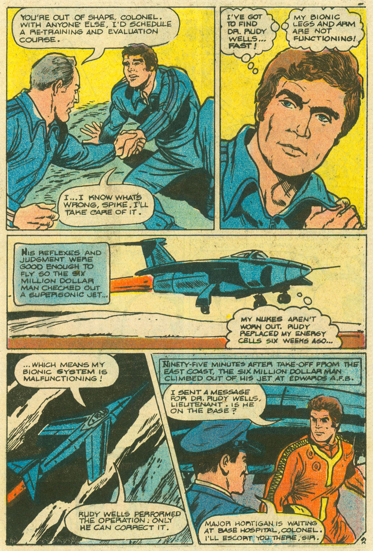 Read online The Six Million Dollar Man [comic] comic -  Issue #9 - 5