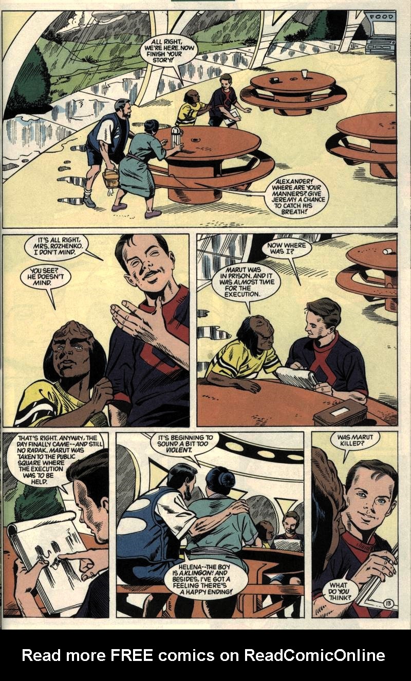Read online Star Trek: The Next Generation (1989) comic -  Issue #26 - 13
