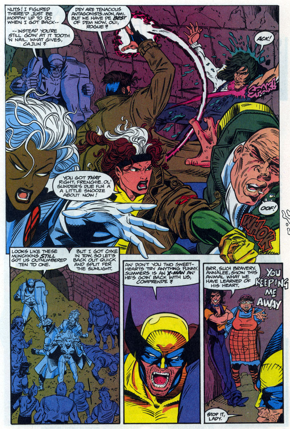 Read online X-Men Adventures (1992) comic -  Issue #5 - 19