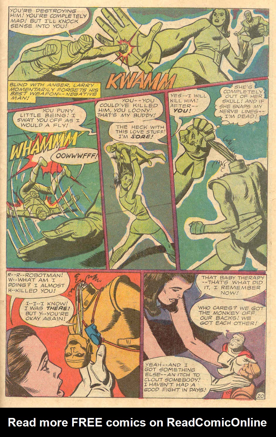 Read online Doom Patrol (1964) comic -  Issue #119 - 21