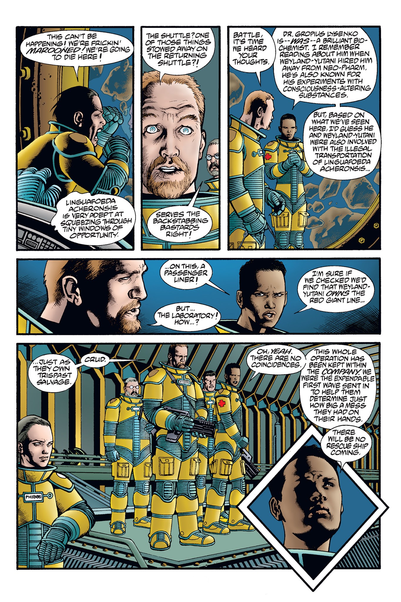 Read online Aliens: Havoc comic -  Issue # _TPB - 24