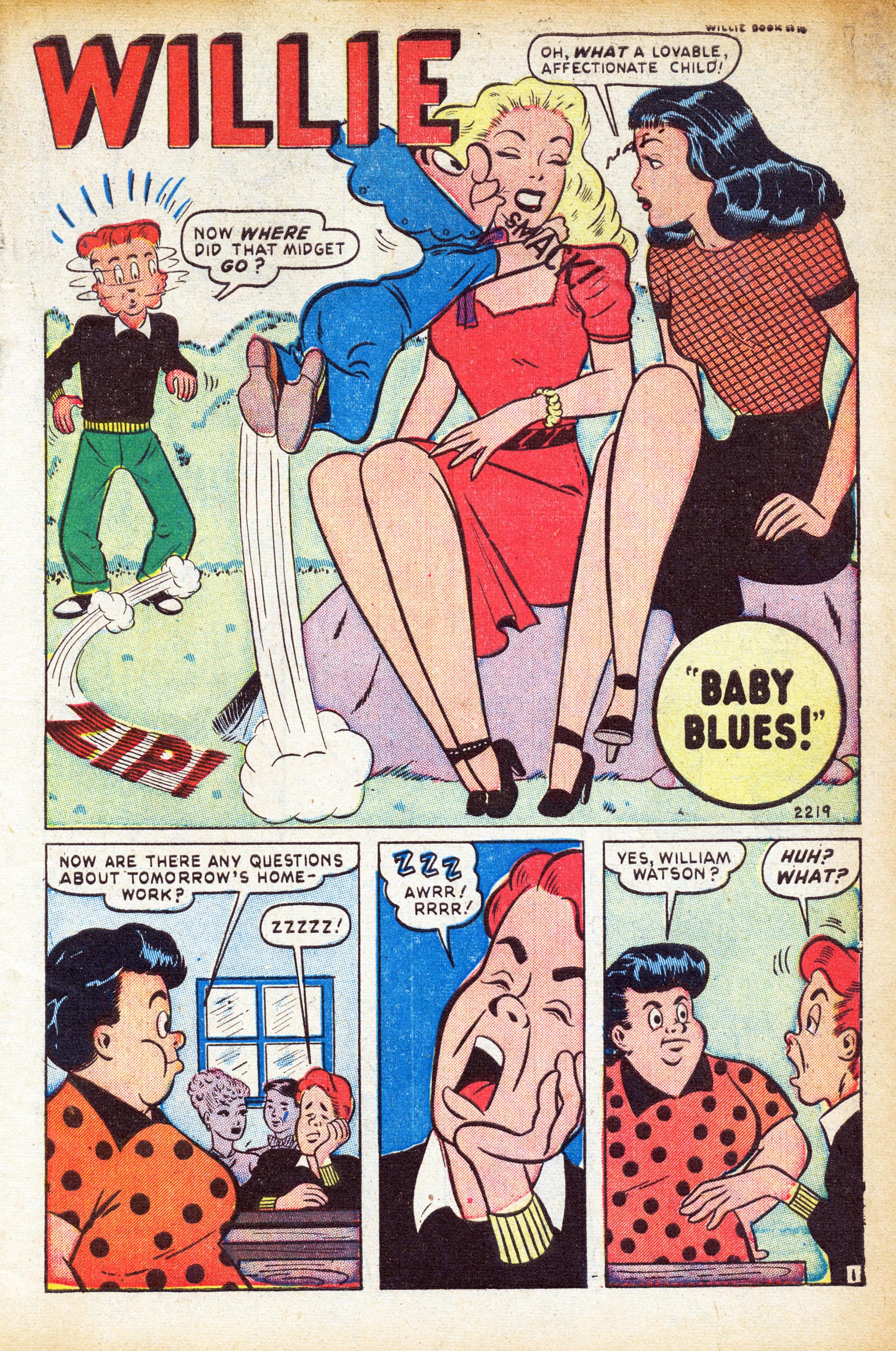 Read online Willie Comics (1946) comic -  Issue #16 - 3