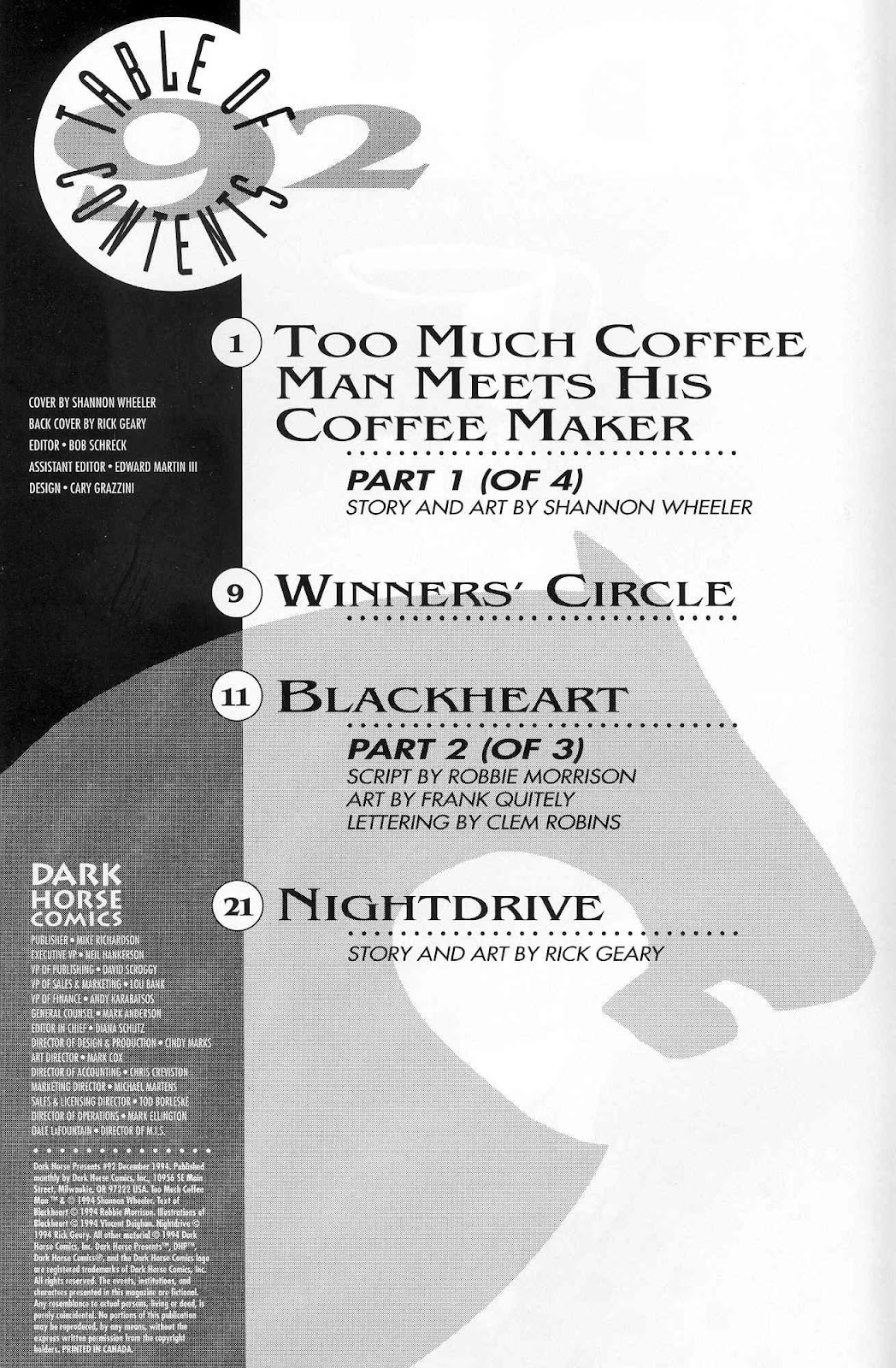 Dark Horse Presents (1986) Issue #92 #97 - English 2