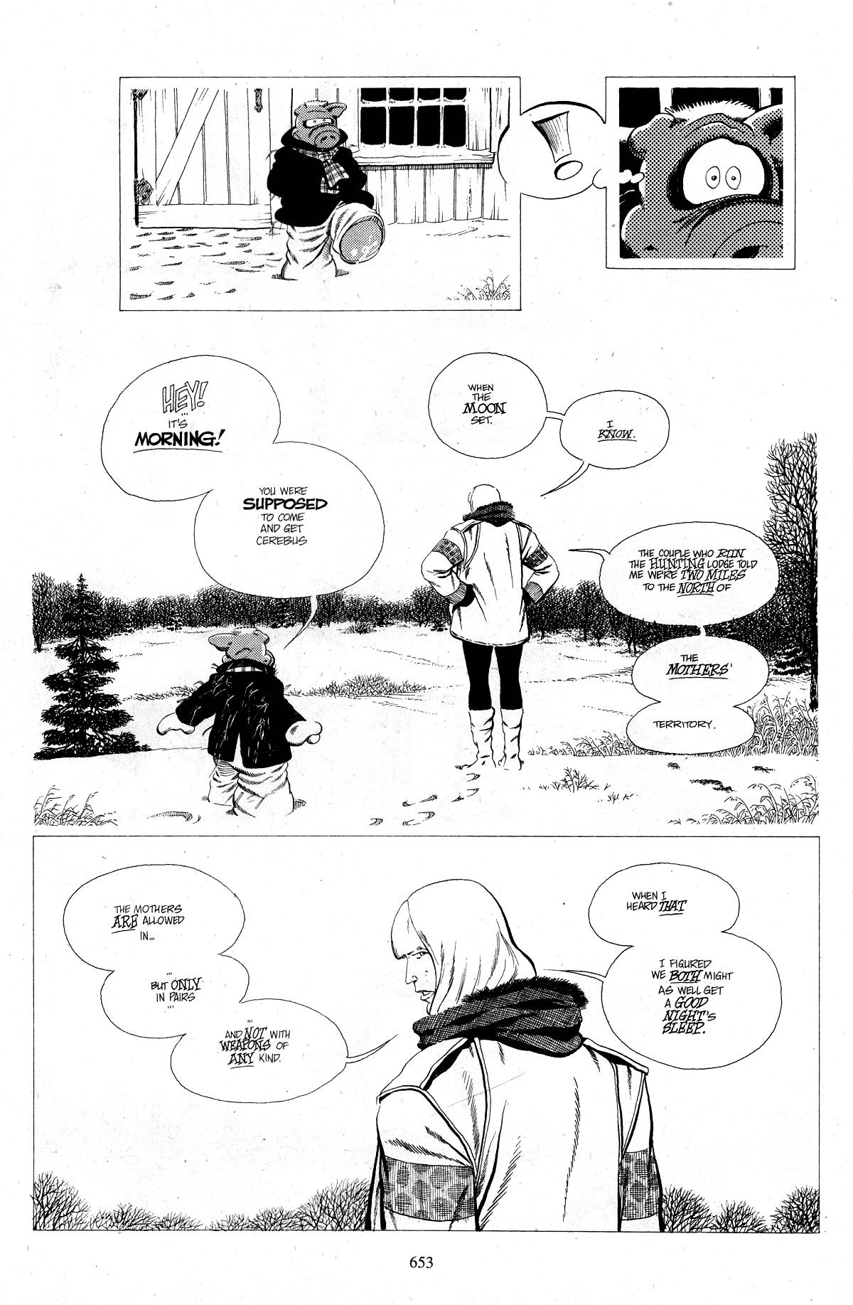 Read online Cerebus comic -  Issue #264 - 10