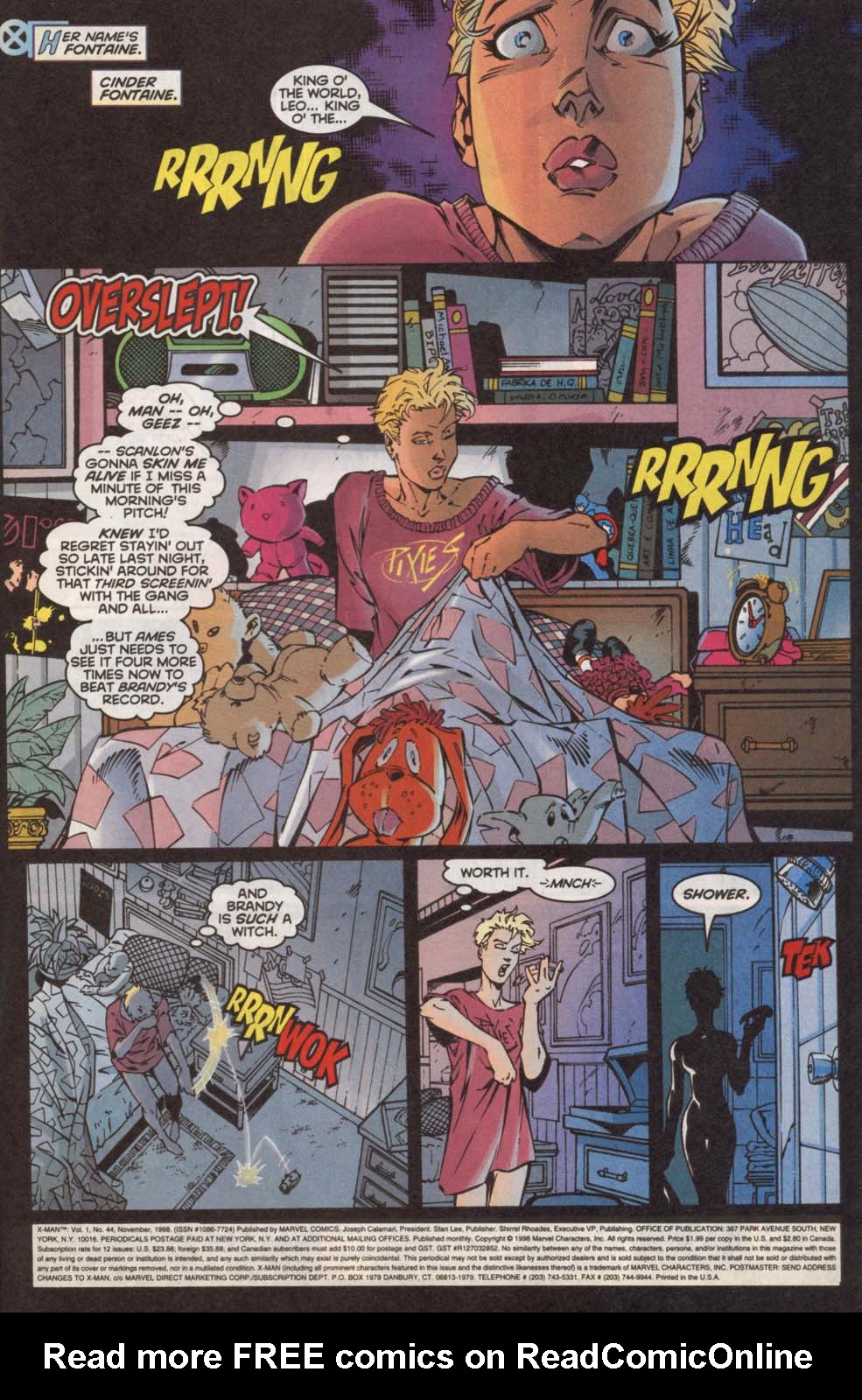 Read online X-Man comic -  Issue #44 - 2