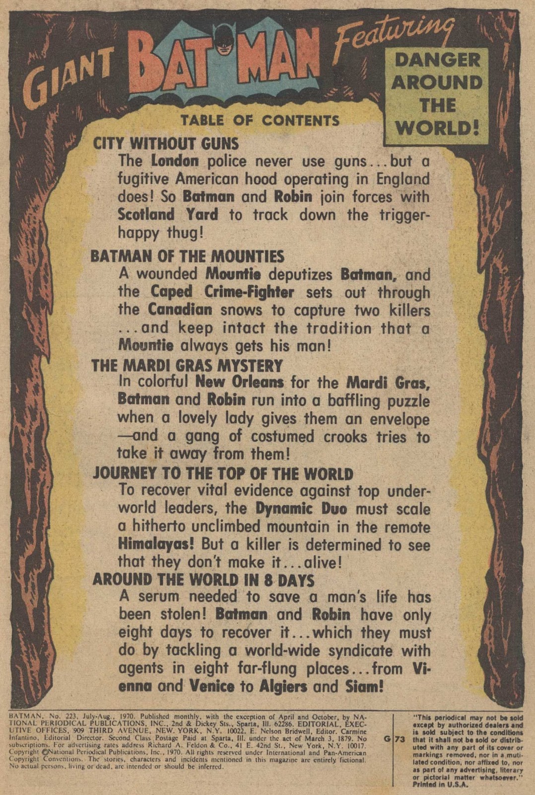 Batman (1940) issue 223 - Page 3