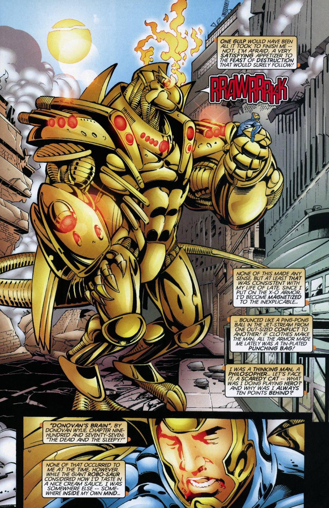 Read online X-O Manowar (1996) comic -  Issue #9 - 4