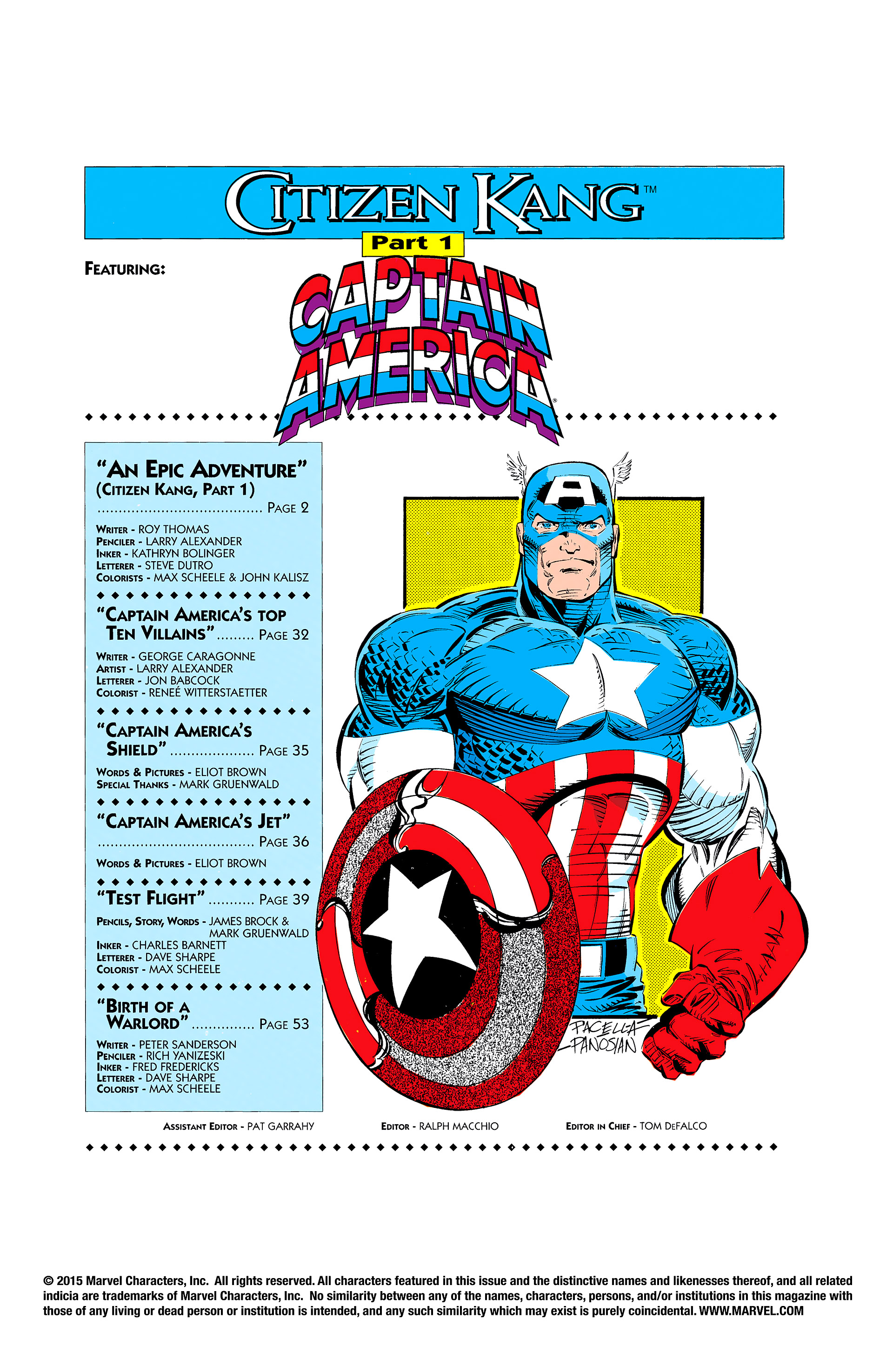 Read online Captain America (1968) comic -  Issue # _Annual 11 - 2