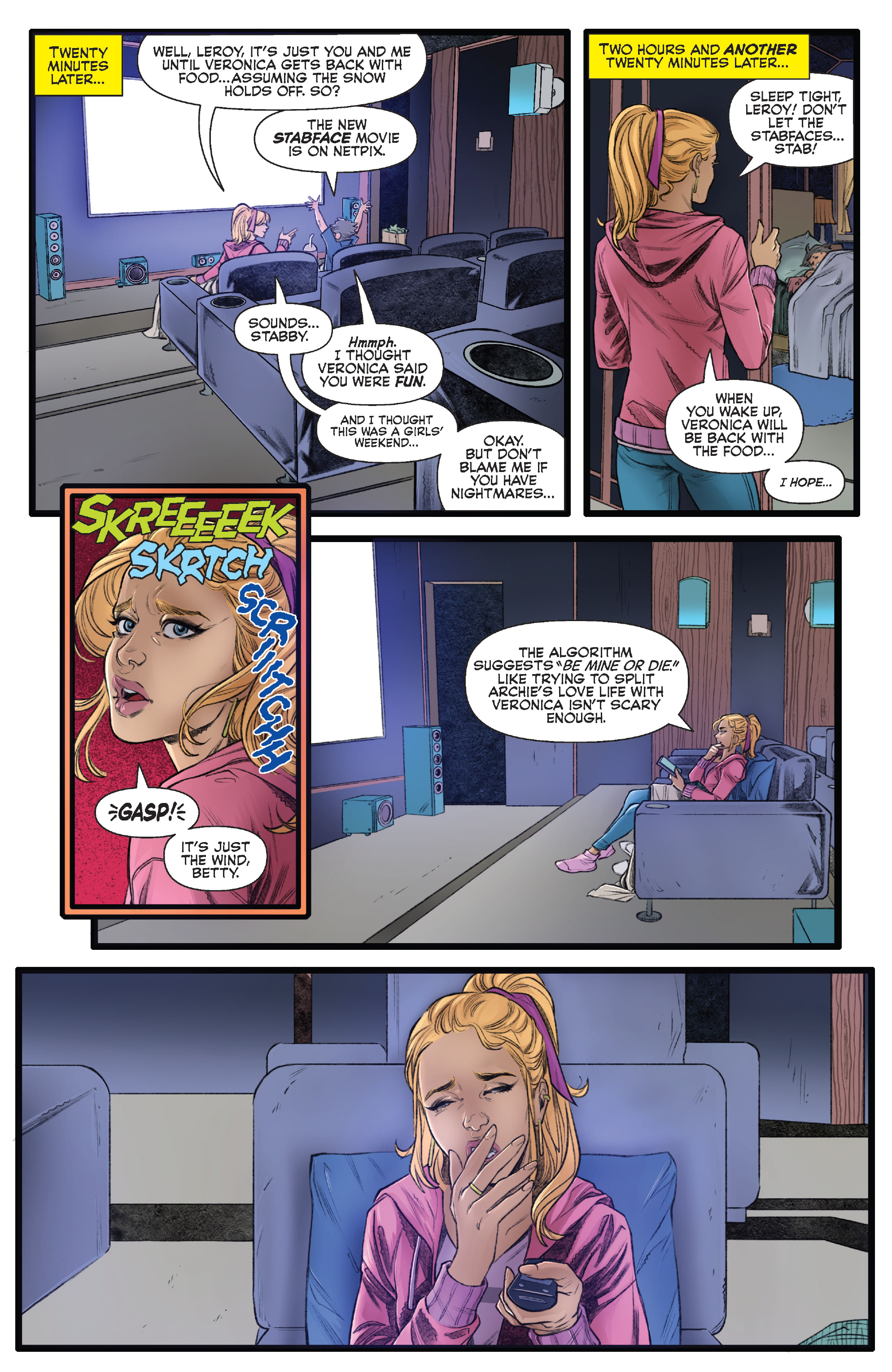 Read online Chilling Adventures Presents Betty: The Final Girl comic -  Issue # Full - 4