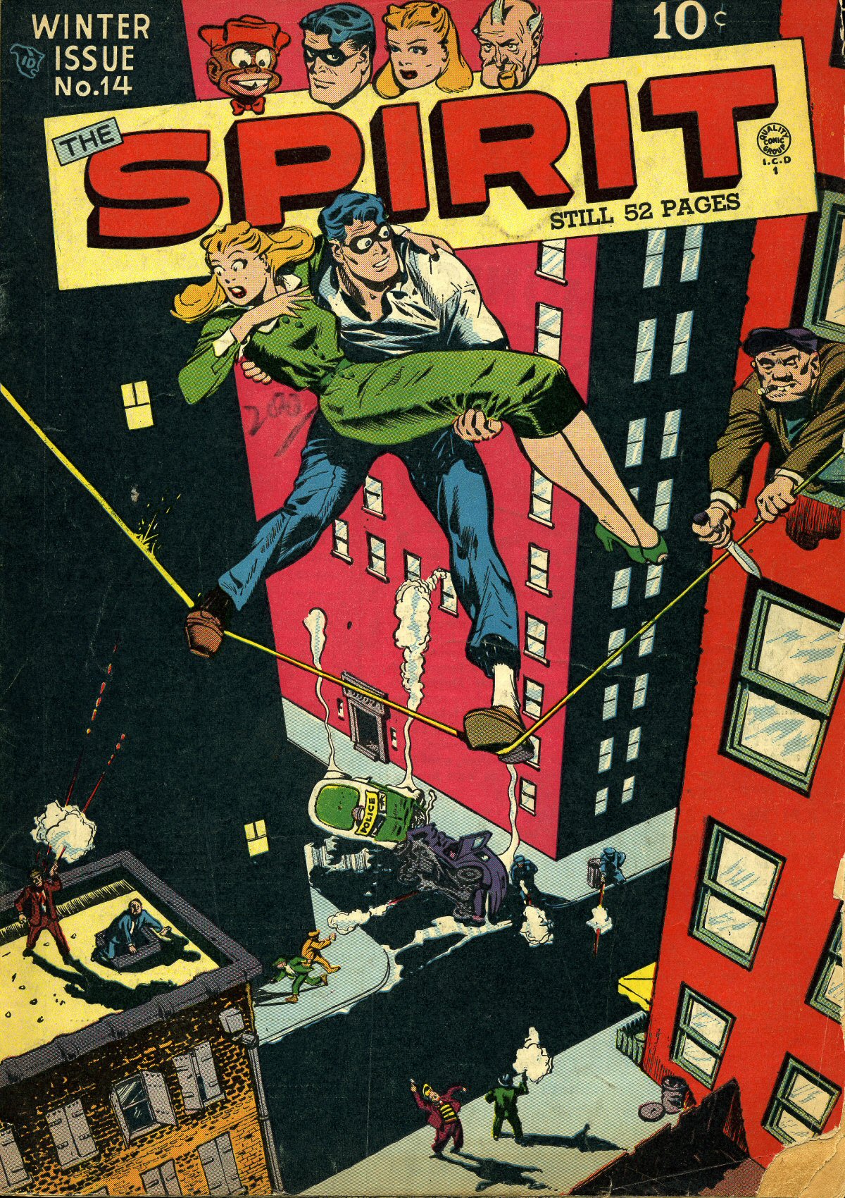 Read online The Spirit (1944) comic -  Issue #14 - 1