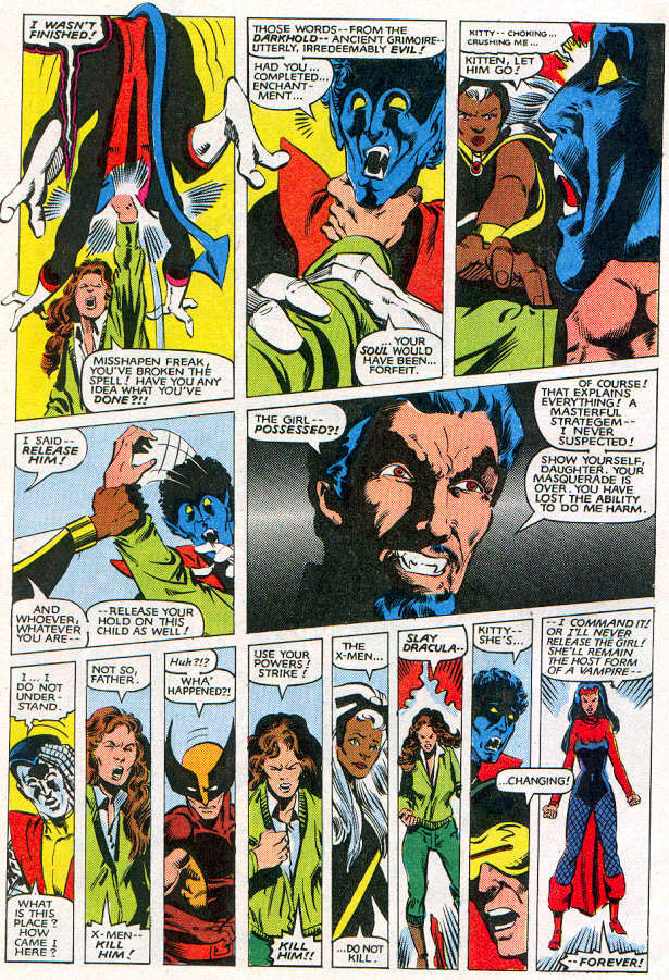 Read online X-Men Annual comic -  Issue #6 - 35