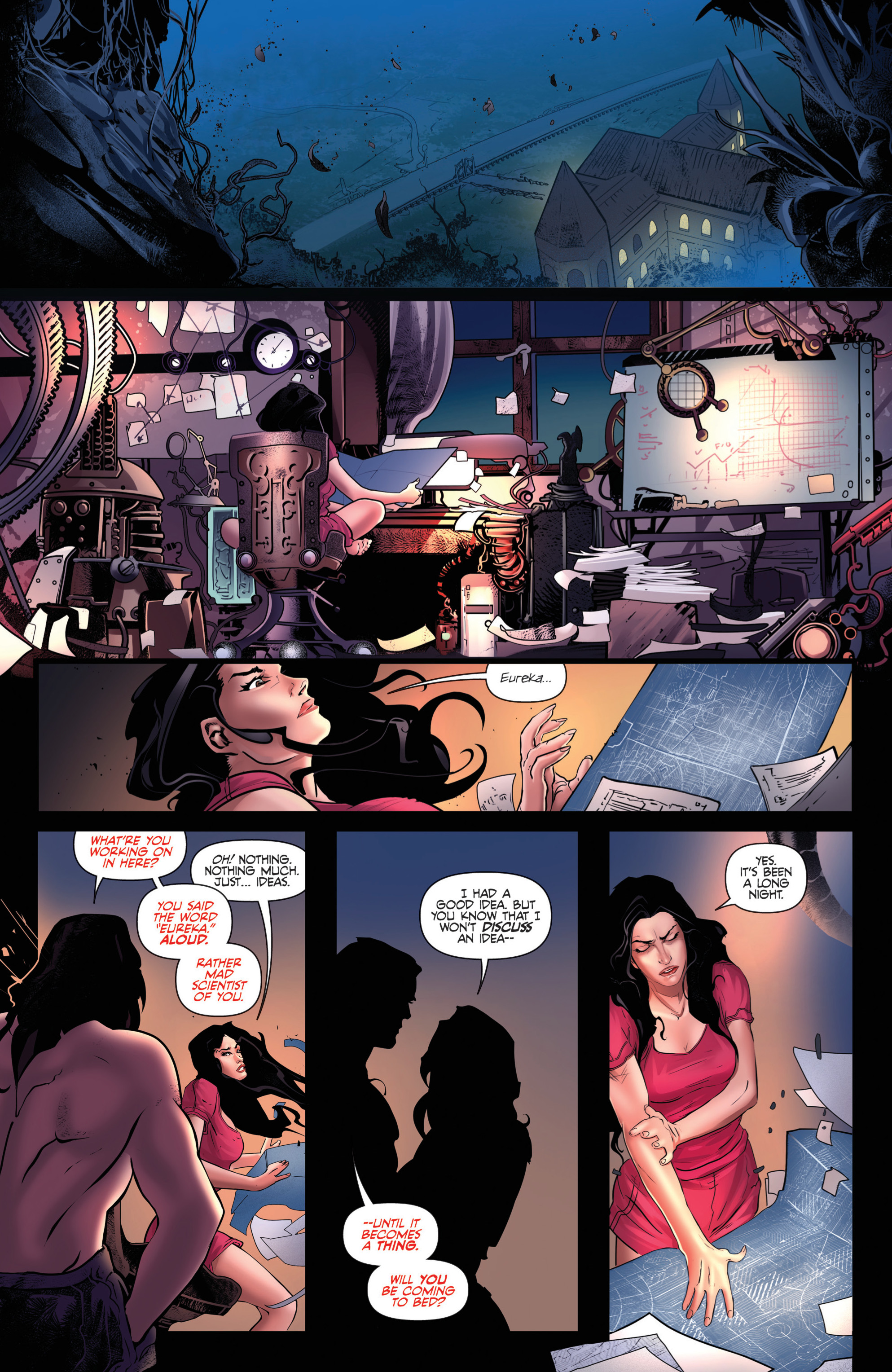 Read online Van Helsing vs Frankenstein comic -  Issue #1 - 9