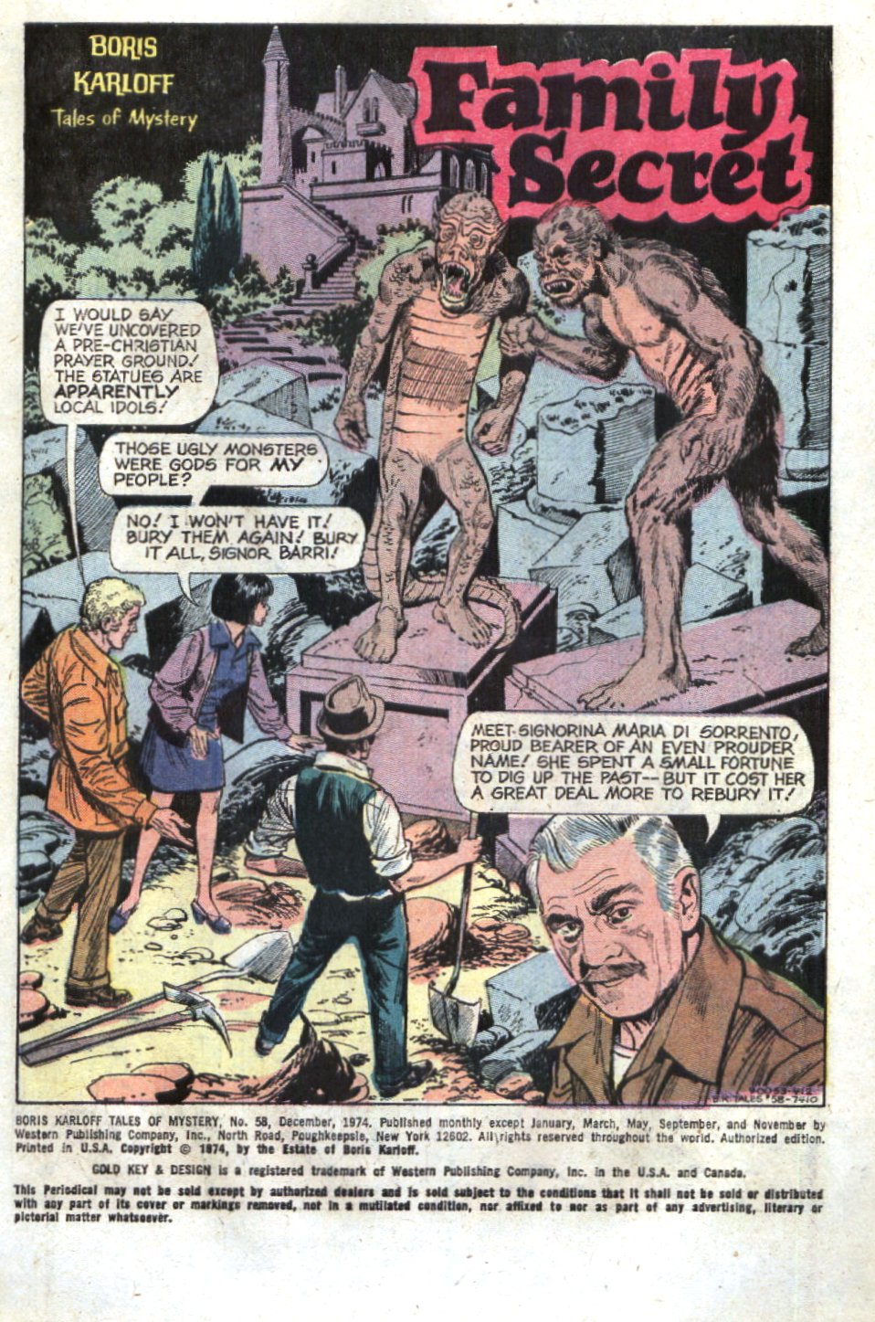 Read online Boris Karloff Tales of Mystery comic -  Issue #58 - 3