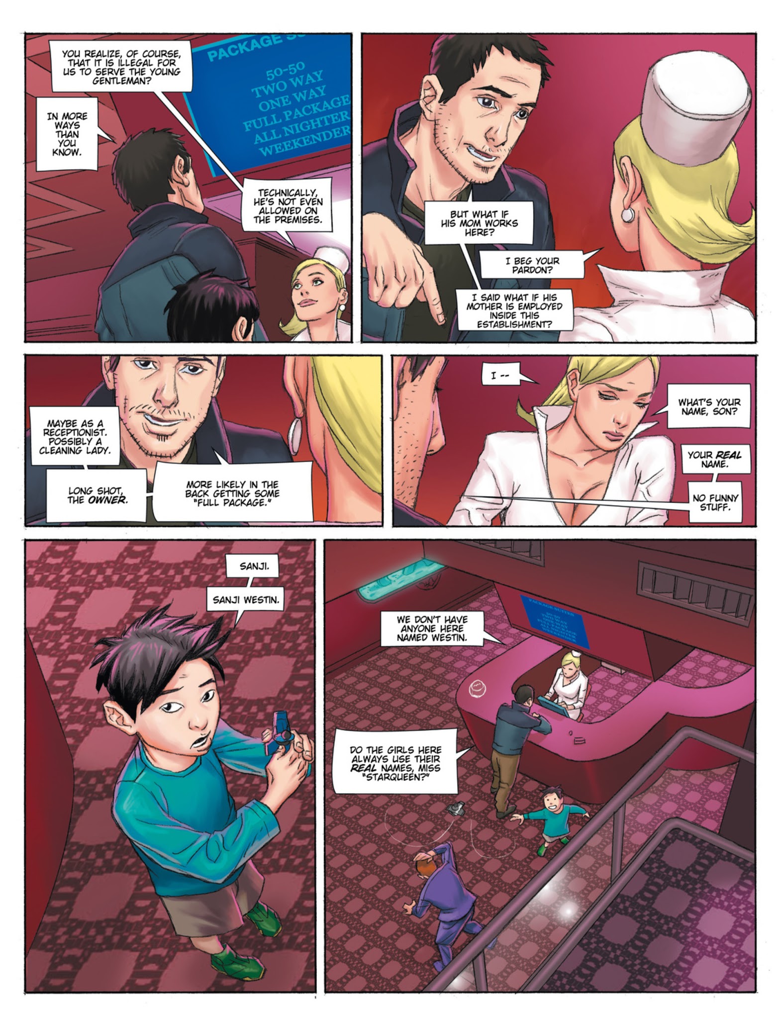 Read online Flywires comic -  Issue #1 - 21